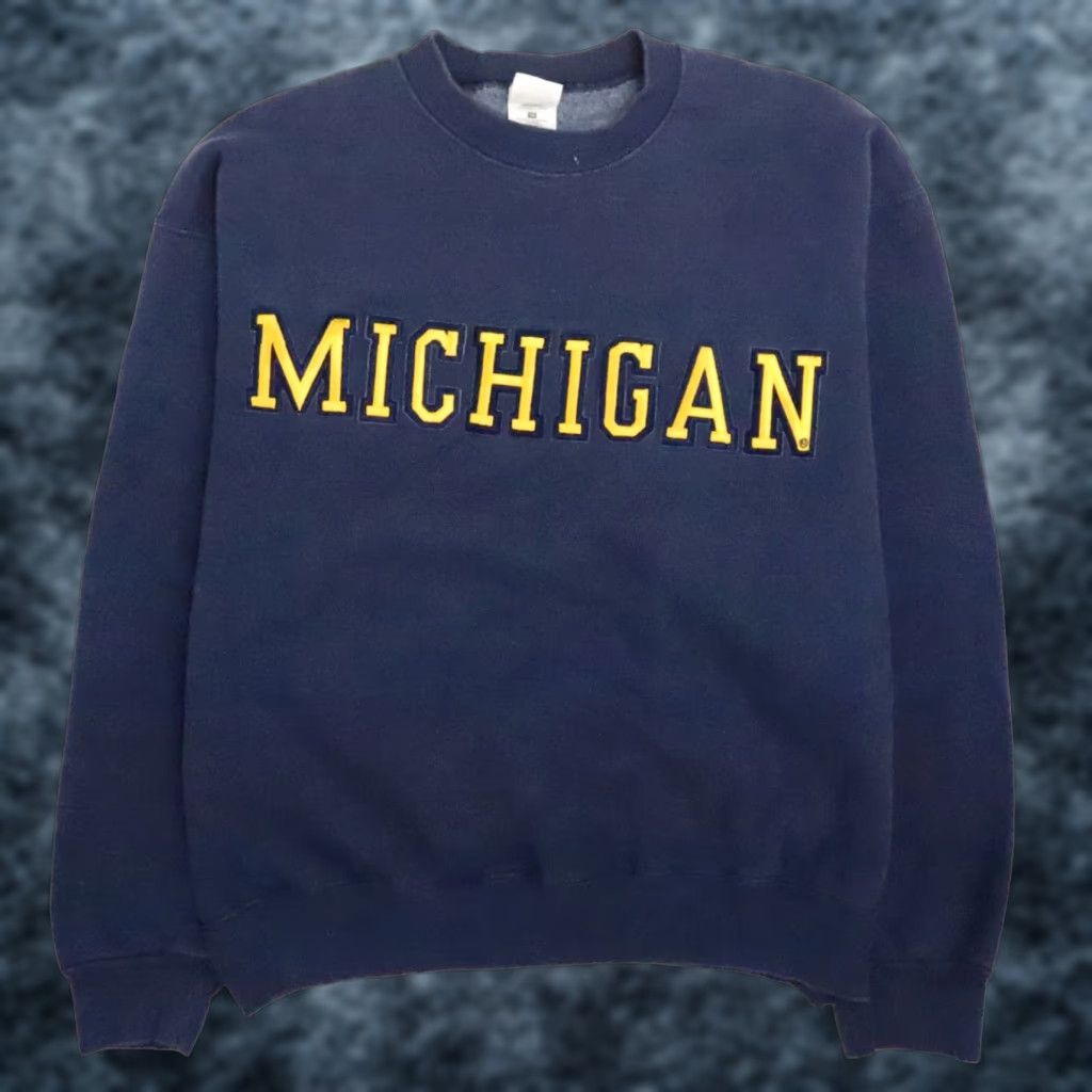 Vintage Michigan Wolverines Sweatshirt Crewneck Size XL NCAA Mens