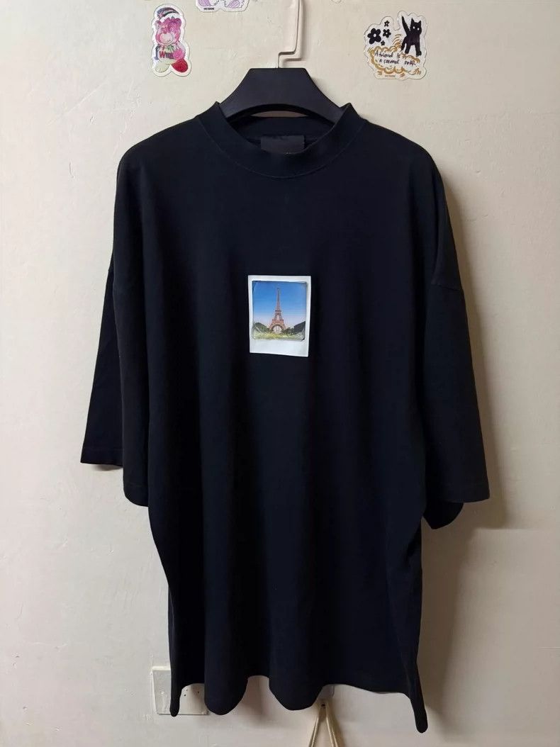 Balenciaga Balenciaga Iron Tower Polaroid Short Sleeve 2505-Nextarrow Size US S / EU 44-46 / 1 - 1 Thumbnail
