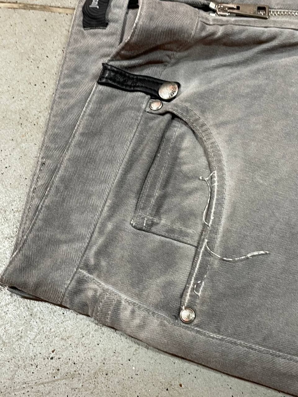 Roberto Cavalli Vintage Just Cavalli Biker Pants Size US 34 / EU 50 - 8 Thumbnail