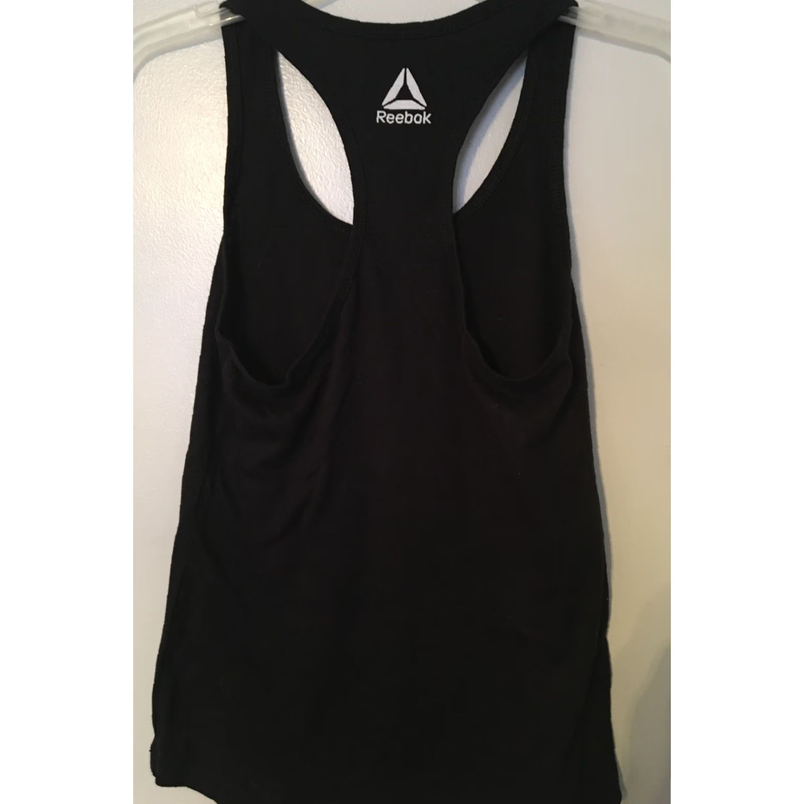 Reebok REEBOK Women's ASS ABS & ATTITUDE Workout T-Shirt Black XS Tank Top Small Logo CrossFit Gym Pullover Size XS / US 0-2 / IT 36-38 - 3 Thumbnail