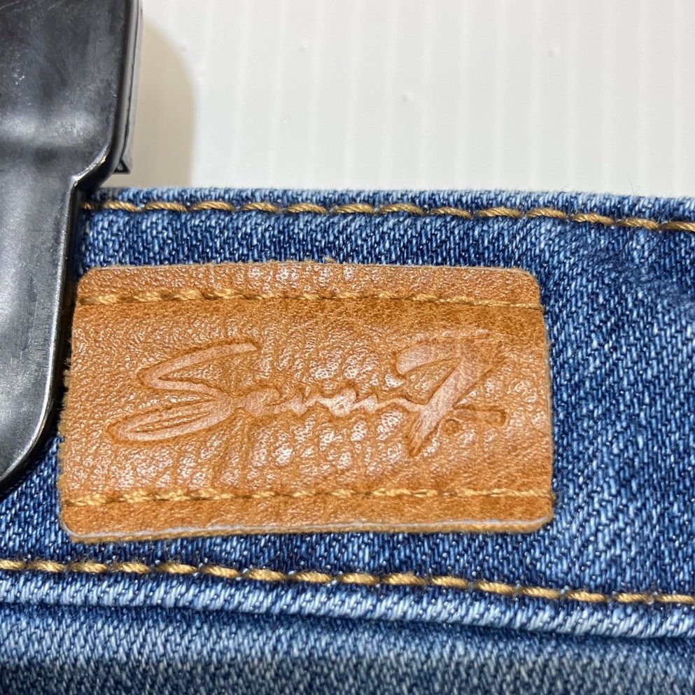 Seven 7 Seven7 Denim Shelby Blue High Rise Straight Capri Jeans 12 Size 34" / US 12 / IT 48 - 4 Thumbnail