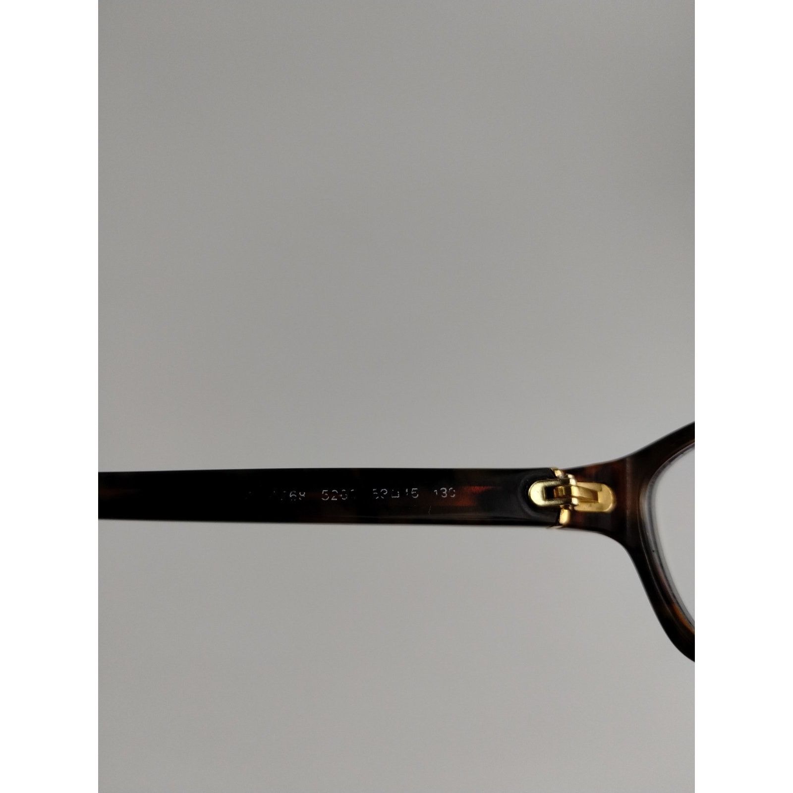 Ralph Lauren Ralph Lauren Eyeglasses Frames Italy 53 15 130 - Black/Tort Size ONE SIZE - 7 Thumbnail
