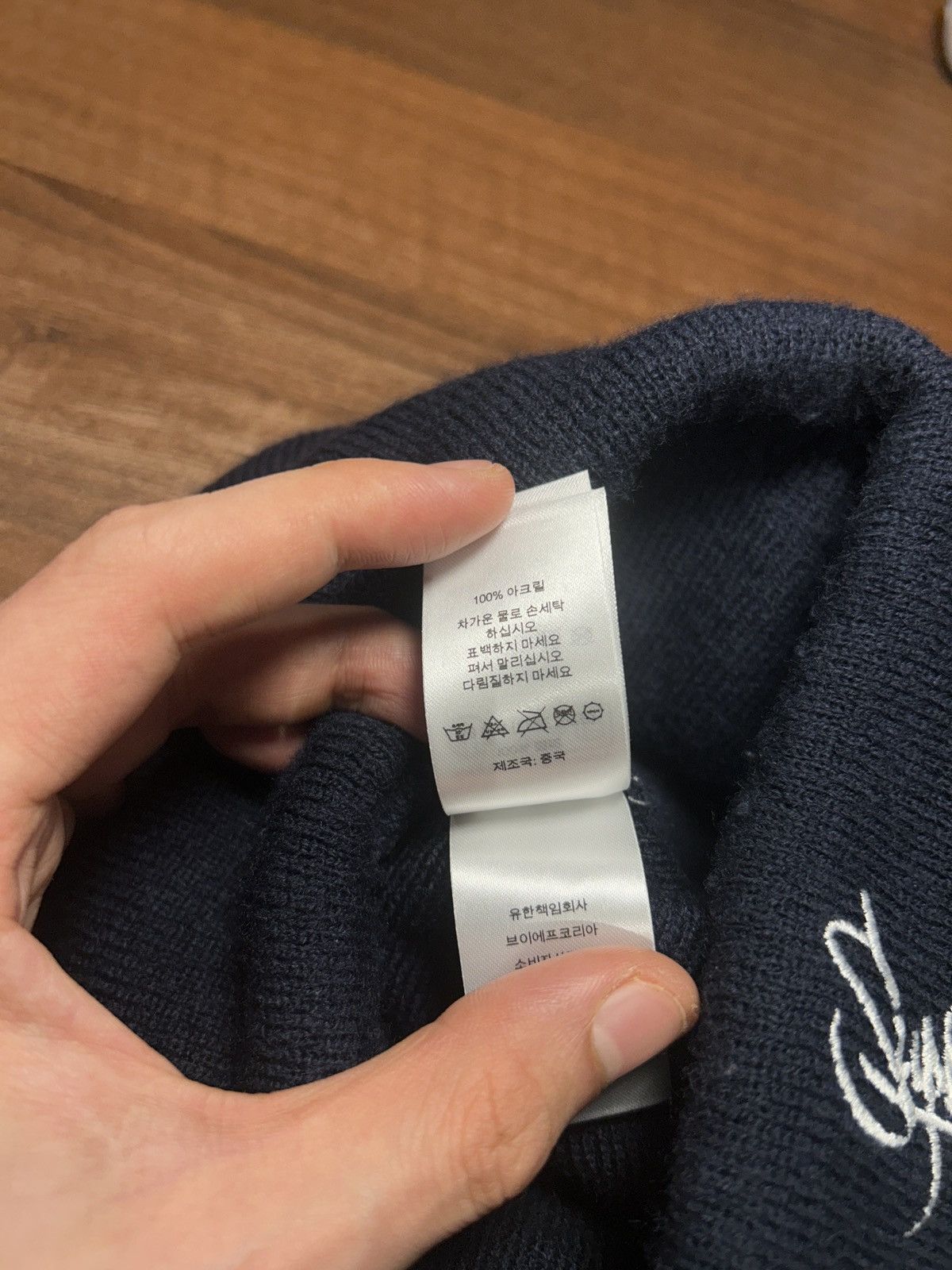 Supreme Supreme Tag Beanie Navy Size ONE SIZE - 6 Thumbnail