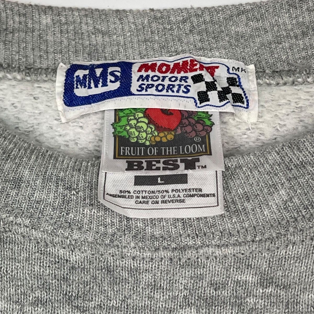 Fruit Of The Loom Moment Motor Sports Sweatshirt Size US L / EU 52-54 / 3 - 7 Thumbnail