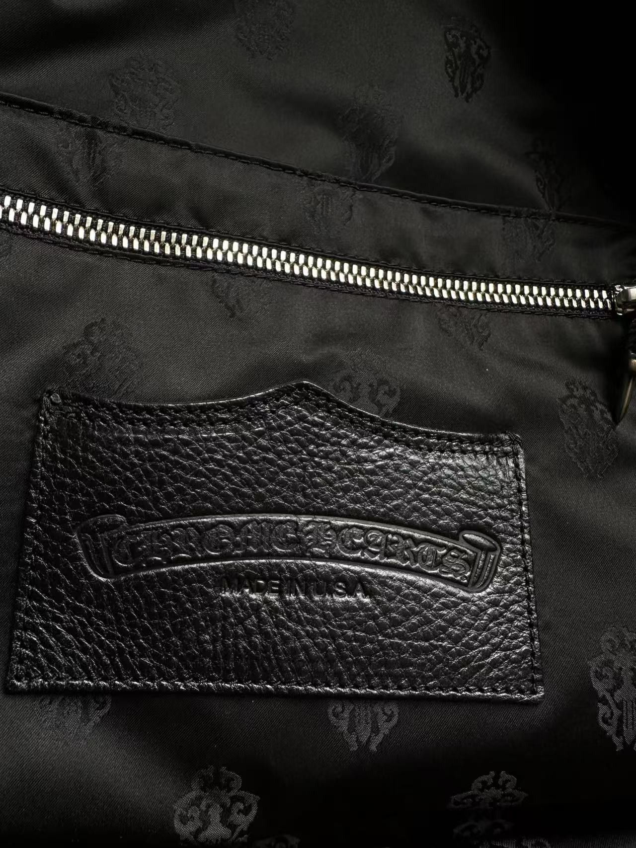 Chrome Hearts Chrome Hearts Denim&Leather Cross Patch Bag Size ONE SIZE - 7 Thumbnail