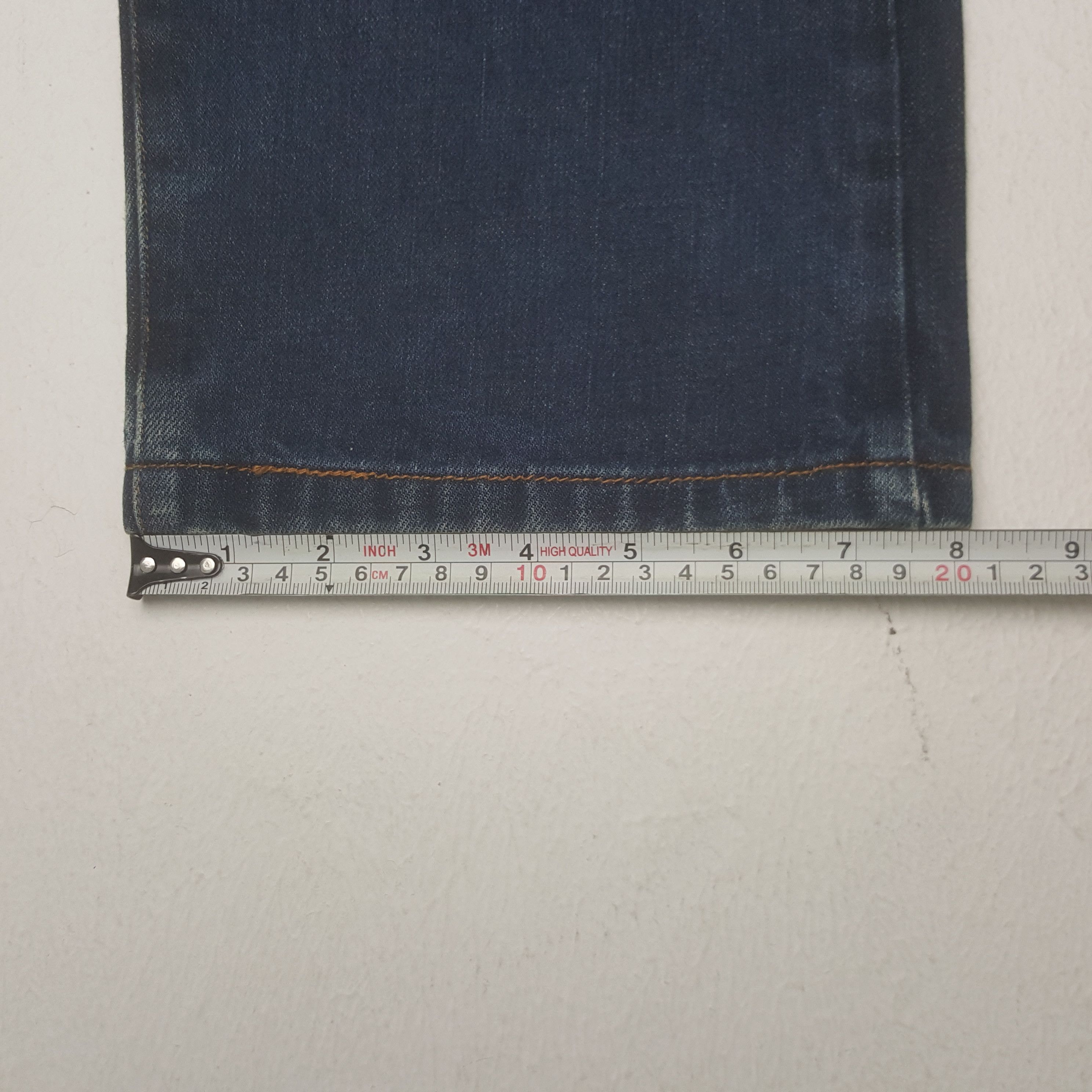 Evisu × Japanese Brand Vintage Evisu Japan Custom Daicock Art Denim Jeans Size US 31 - 11 Thumbnail