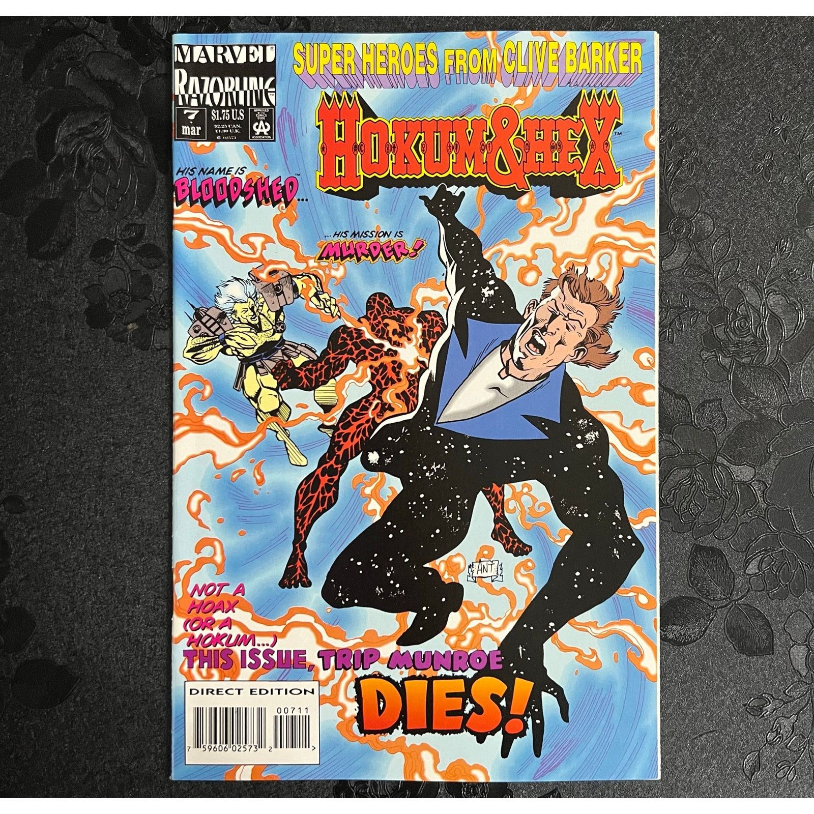 Marvel Comics Clive Barker Hokum & Hex # 7 1993 Marvel Razorline Comics. Size ONE SIZE - 1 Thumbnail