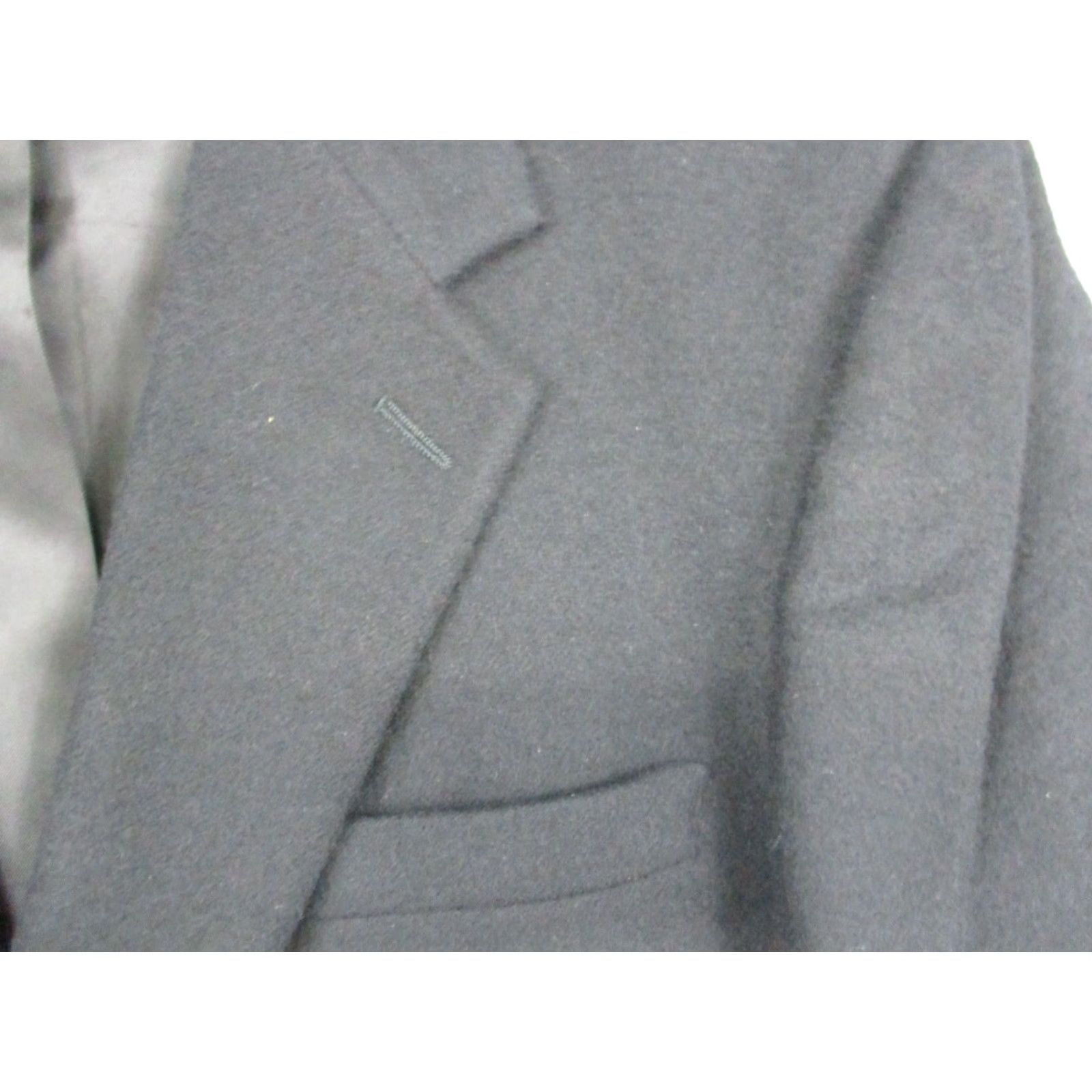 Brooks Brothers VINTAGE Brooks Brothers Camel Hair Overcoat Wool Black XL Men Made in USA Wool Camel Lining Solid Wool 46 XL Overcoat Coat Mens Vintage 90s? Size US XL / EU 56 / 4 - 2 Thumbnail