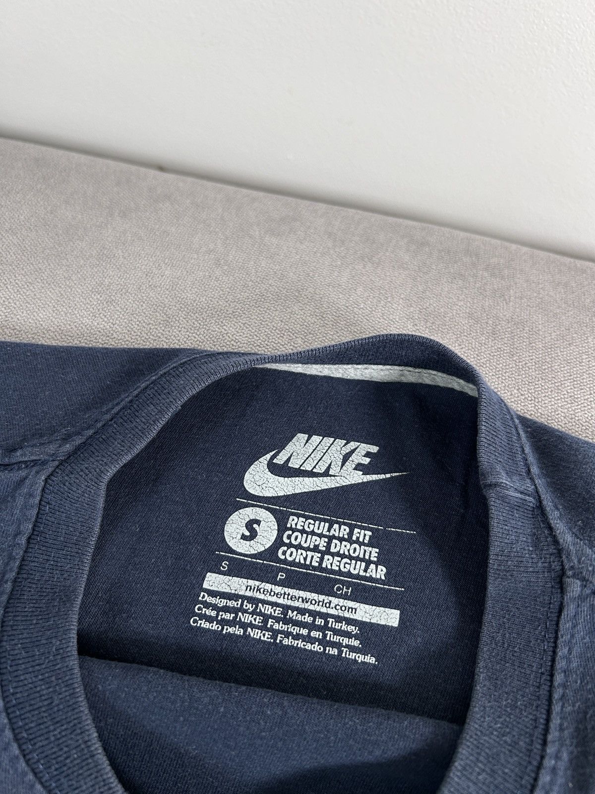 Nike × Vintage Nike Just Do It Tee Size US S / EU 44-46 / 1 - 4 Thumbnail