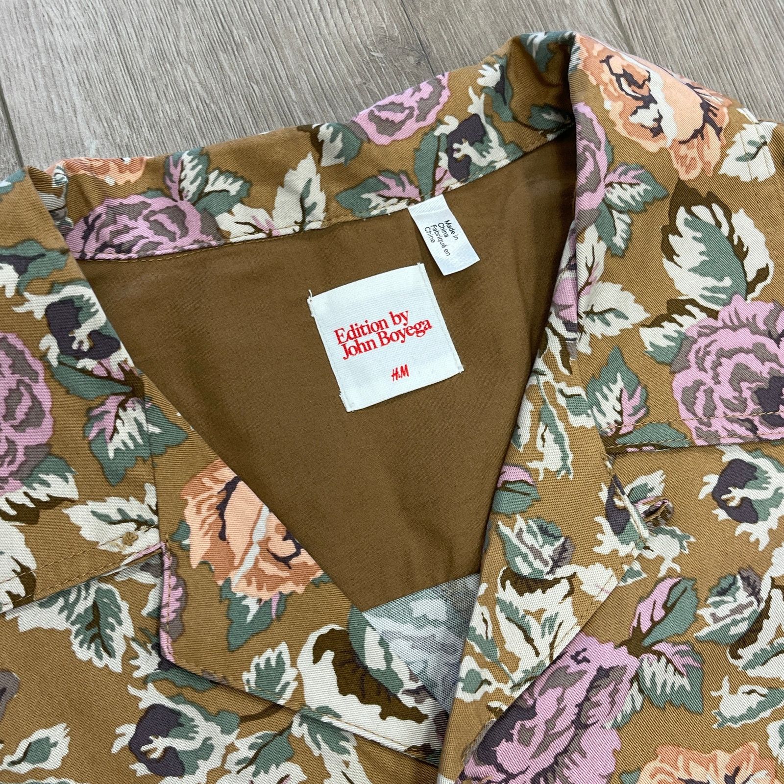 H&M H&M JOHN BOYEGA FLORAL PRINT JACKET COAT SIZE XL B19 Size US XL / EU 56 / 4 - 3 Thumbnail