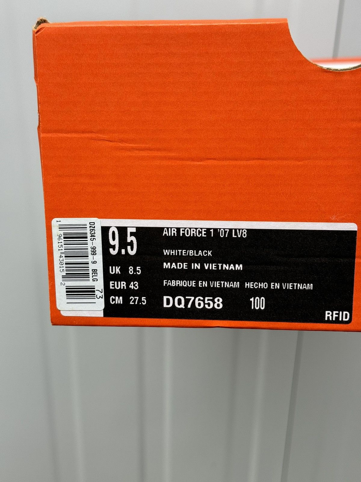 Nike Nike Air Force 1 Low 07 LV8 40th Anniversary Size US 9.5 / EU 42-43 - 7 Thumbnail