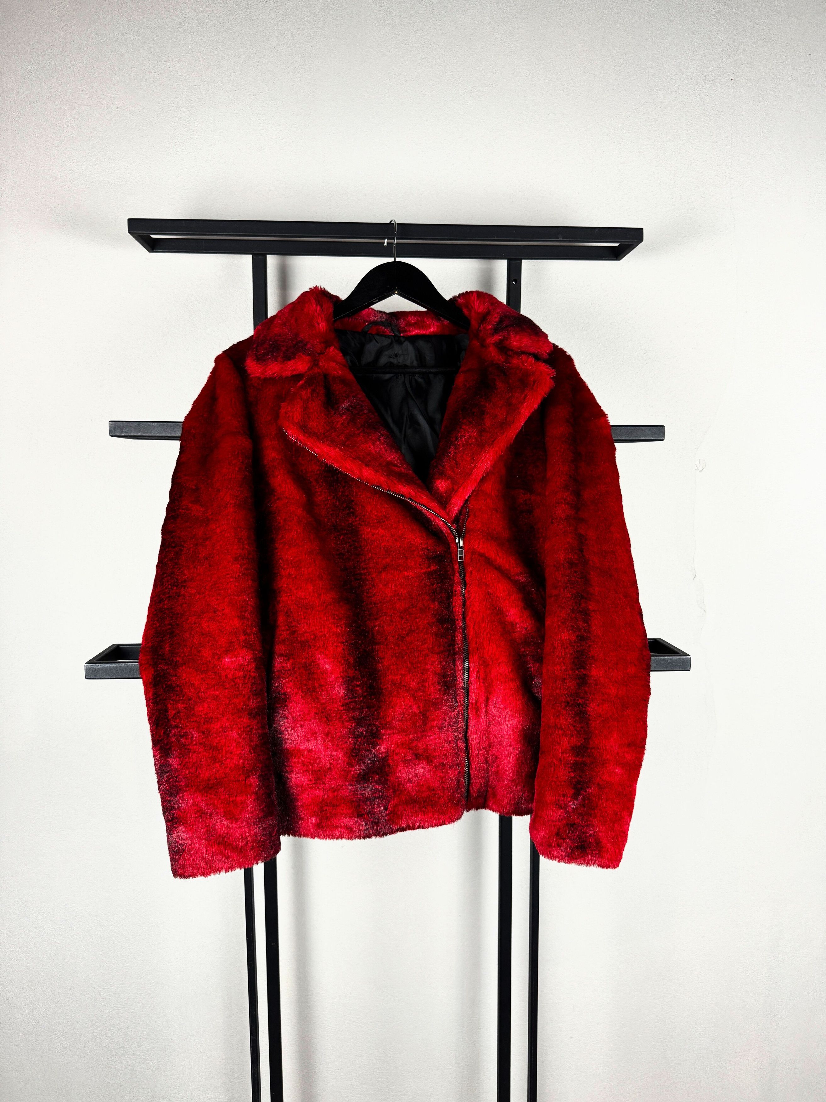 Hysteric Glamour Opium Japanese Fur Mohair Asymmetrical Zip Jacket 90s Y2K Size US S / EU 44-46 / 1 - 2 Thumbnail