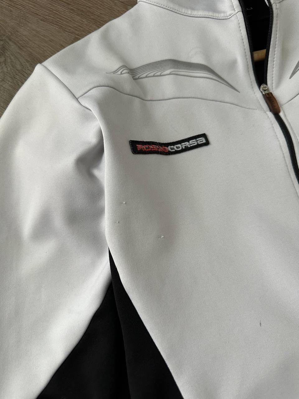 Japanese Brand × Vintage Vintage Castelli Full Zip Hoodie Stretch Pockets Logo Size M / US 6-8 / IT 42-44 - 14 Thumbnail