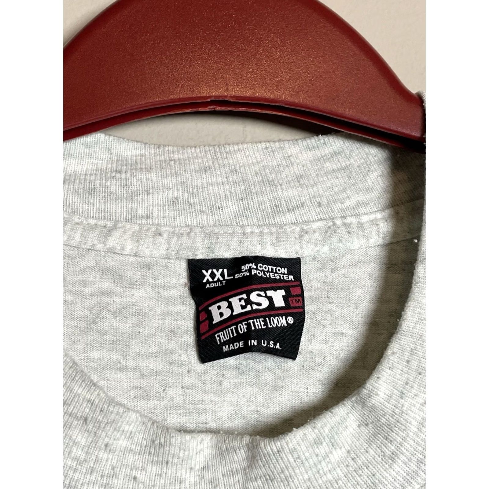 Delta Vintage 90’S The Delta Challenger Railroad Locomotive Shirt - XL Gray Cotton Knit Size US XL / EU 56 / 4 - 2 Thumbnail
