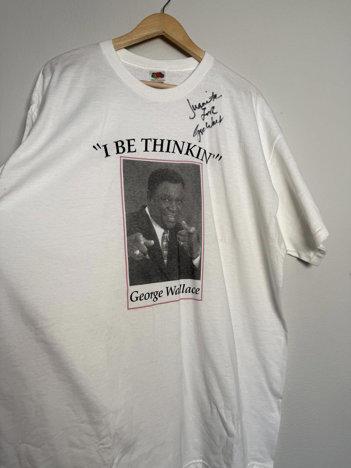 Other Autographed George Wallace Comedy Tour Shirt Size US XXL / EU 58 / 5 - 1 Thumbnail