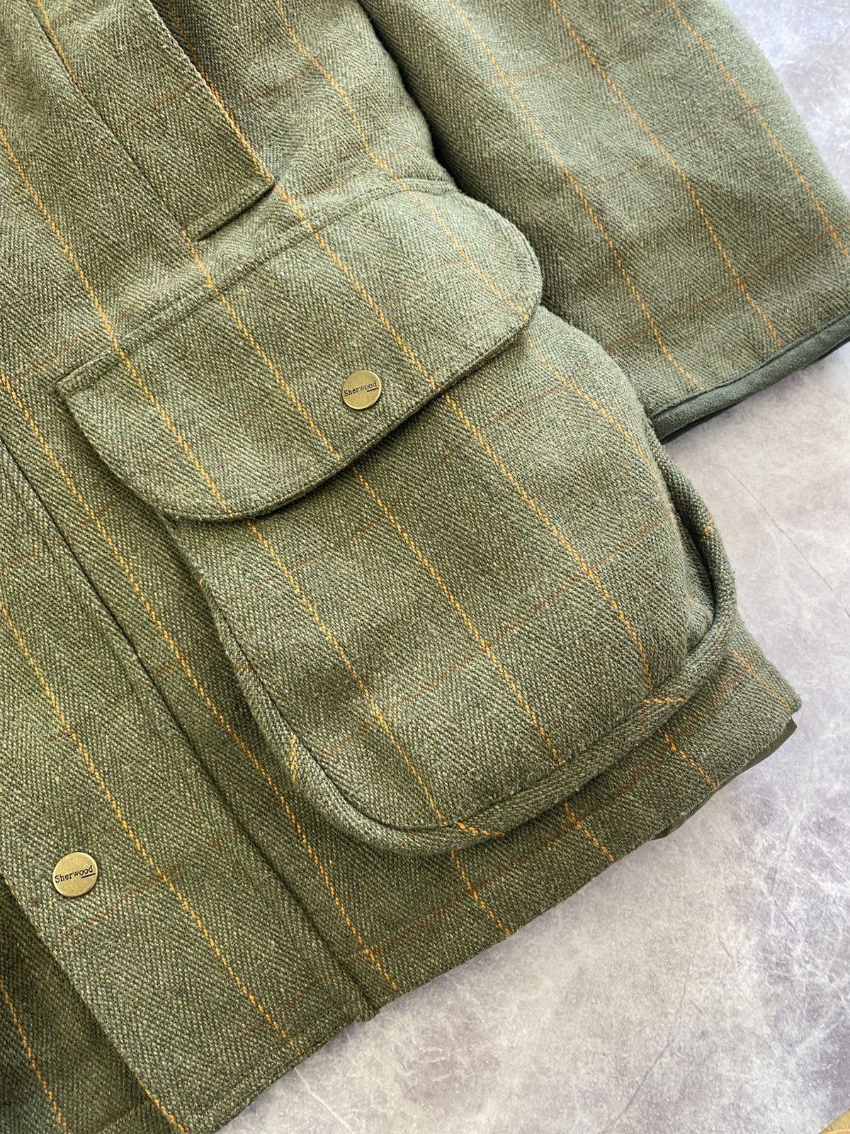 Vintage Vintage Old England Windowpane Tweed Hunting Coat Jacket M Size US M / EU 48-50 / 2 - 6 Thumbnail