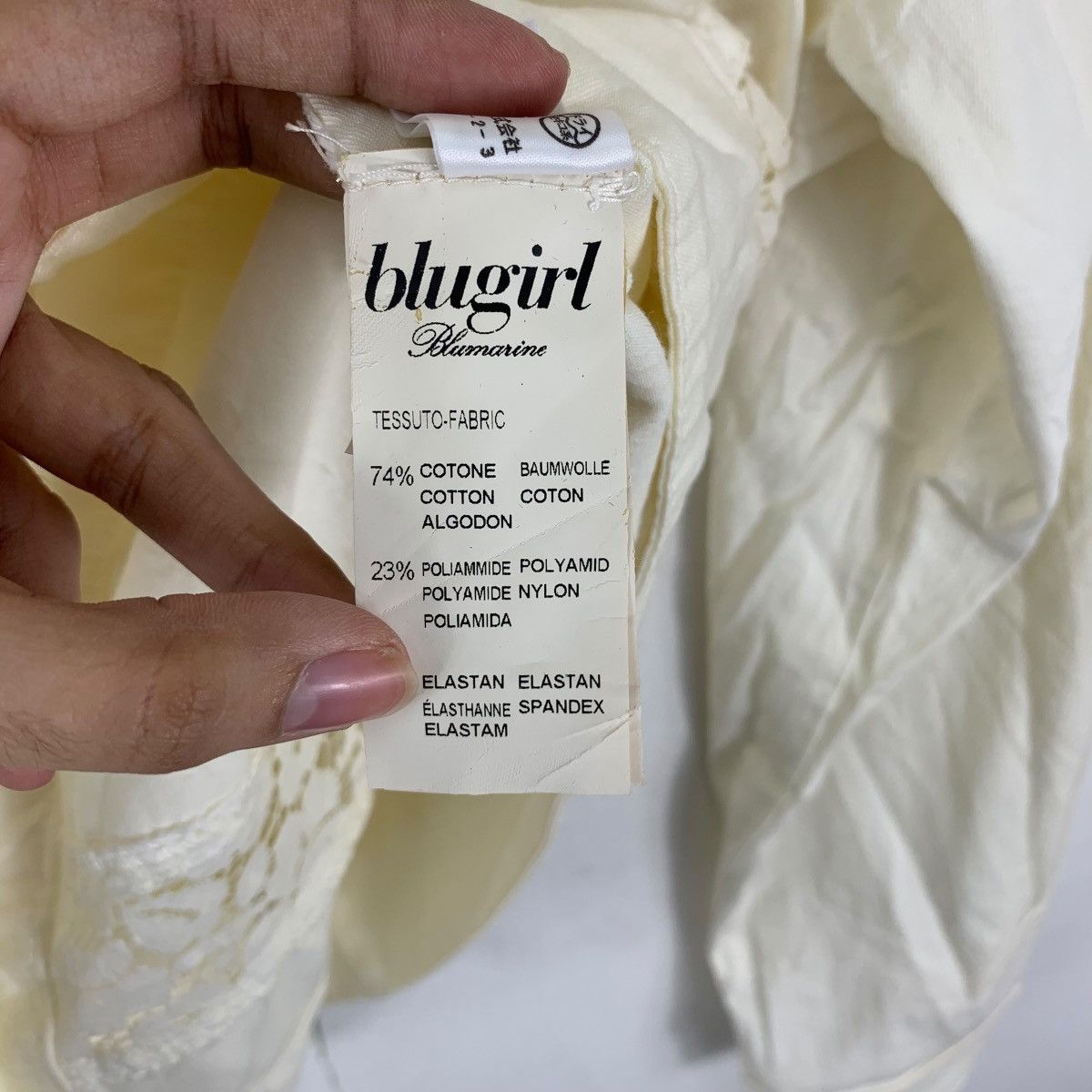 Other BLUGIRL ITALY JEANS Collection Floral Denim Jacket Gold Size S / US 4 / IT 40 - 11 Thumbnail