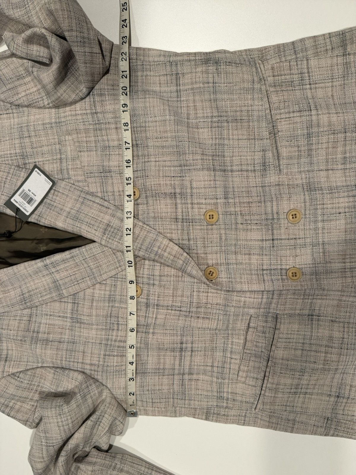John Varvatos John varvatos mens suit. 56/46. $2000 Size 46R - 4 Thumbnail