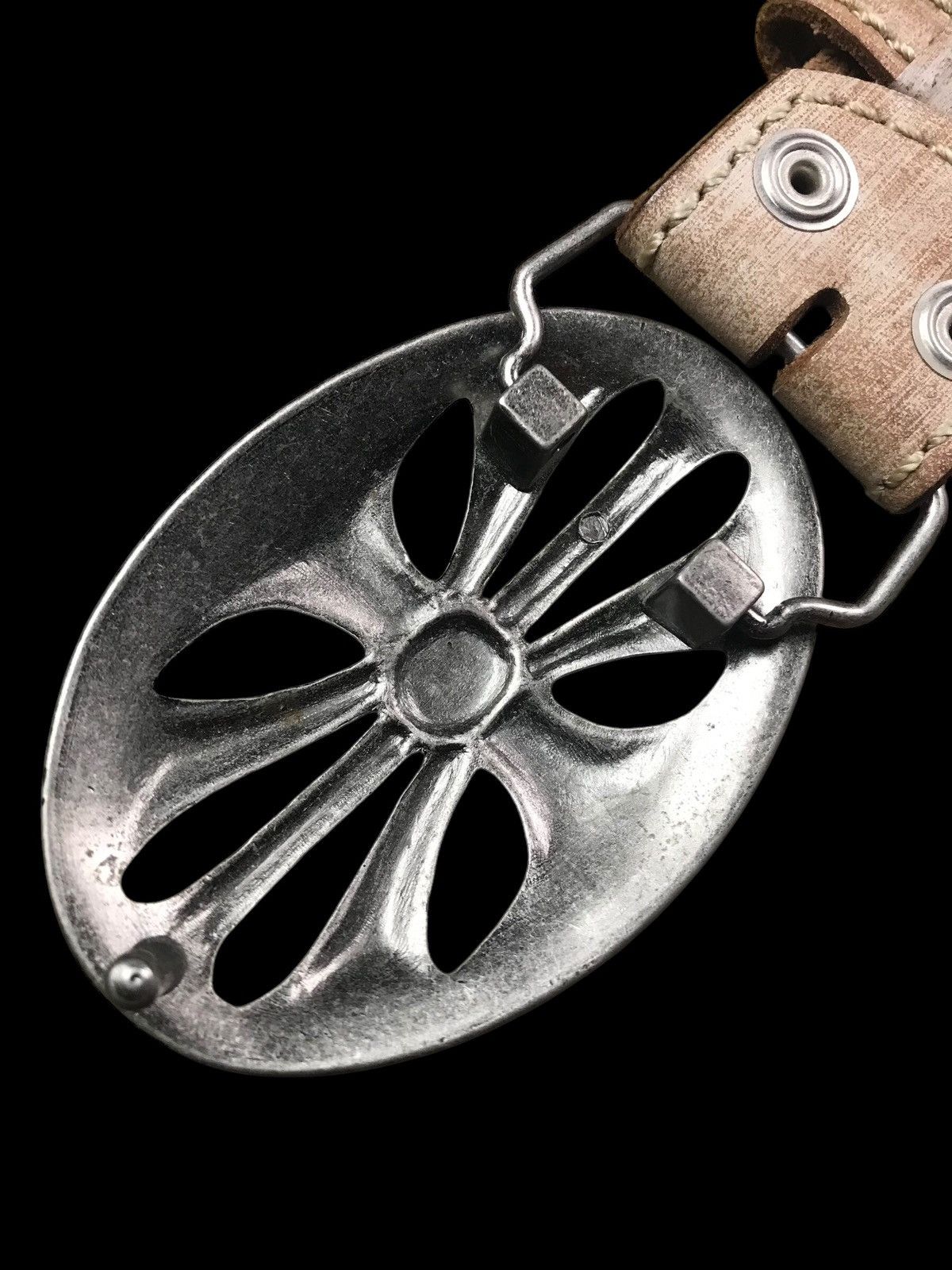 Edwin × Japanese Brand EDWIN CROSS LEATHER WAIST BELT INSPIRED CHROME HEARTS Size ONE SIZE - 10 Thumbnail