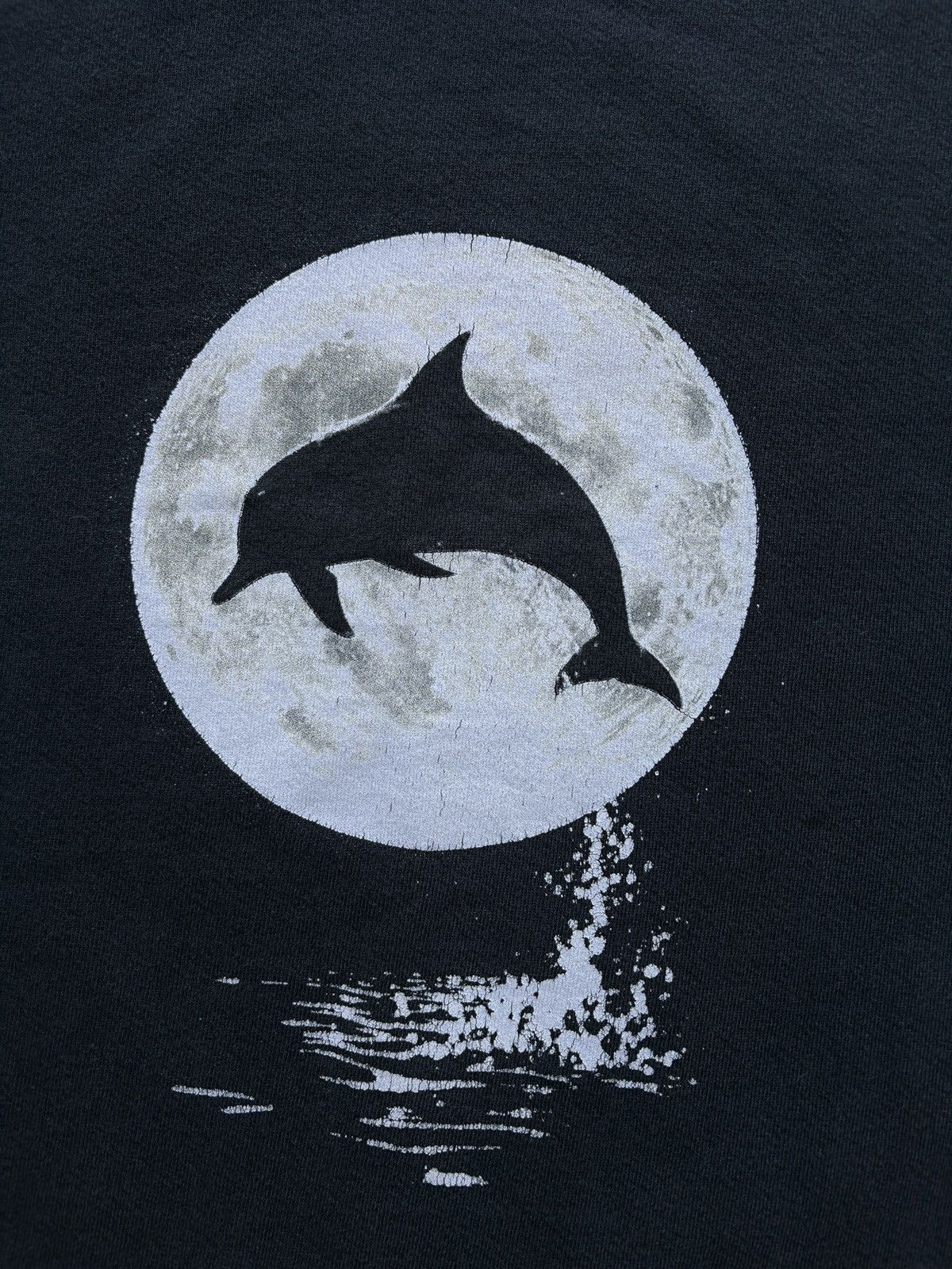 AAA × Alstyle × Vintage Vintage 1980s AAA Black “Dolphin Diving” Sweatshirt Size M Size US M / EU 48-50 / 2 - 5 Thumbnail