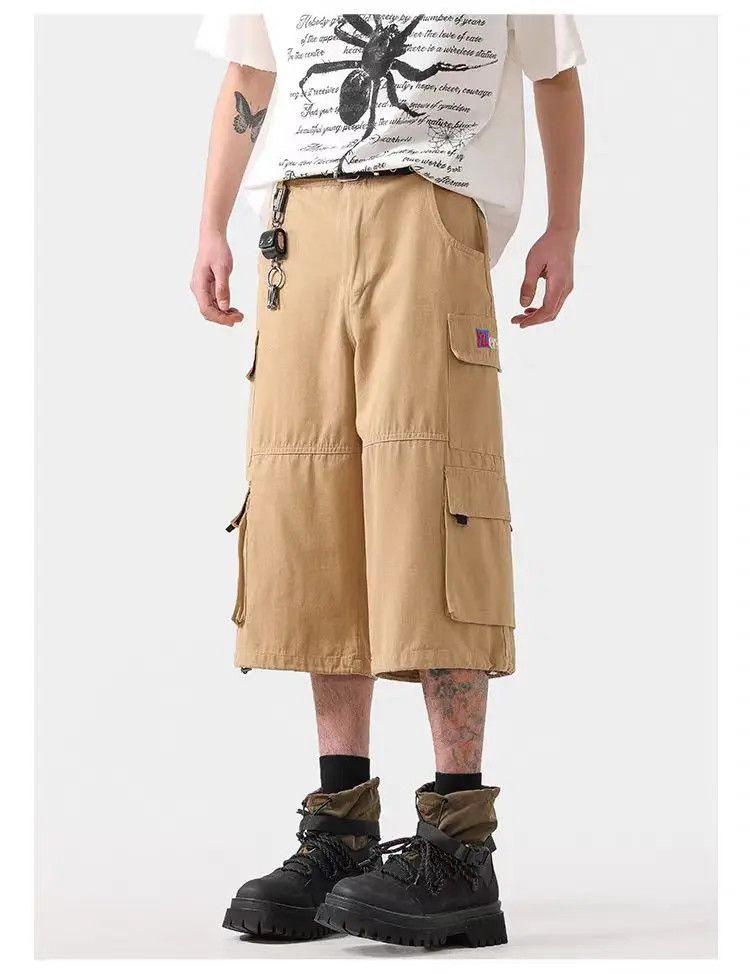 Designer × Japanese Brand Vintage Casual Loose Harajuku Shorts Size US 32 / EU 48 - 2 Thumbnail