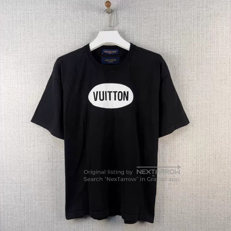 Louis Vuitton Louis Vuitton SS 22 monogrammed intarsia knit short sleeve Size US XL / EU 56 / 4 - 1 Thumbnail
