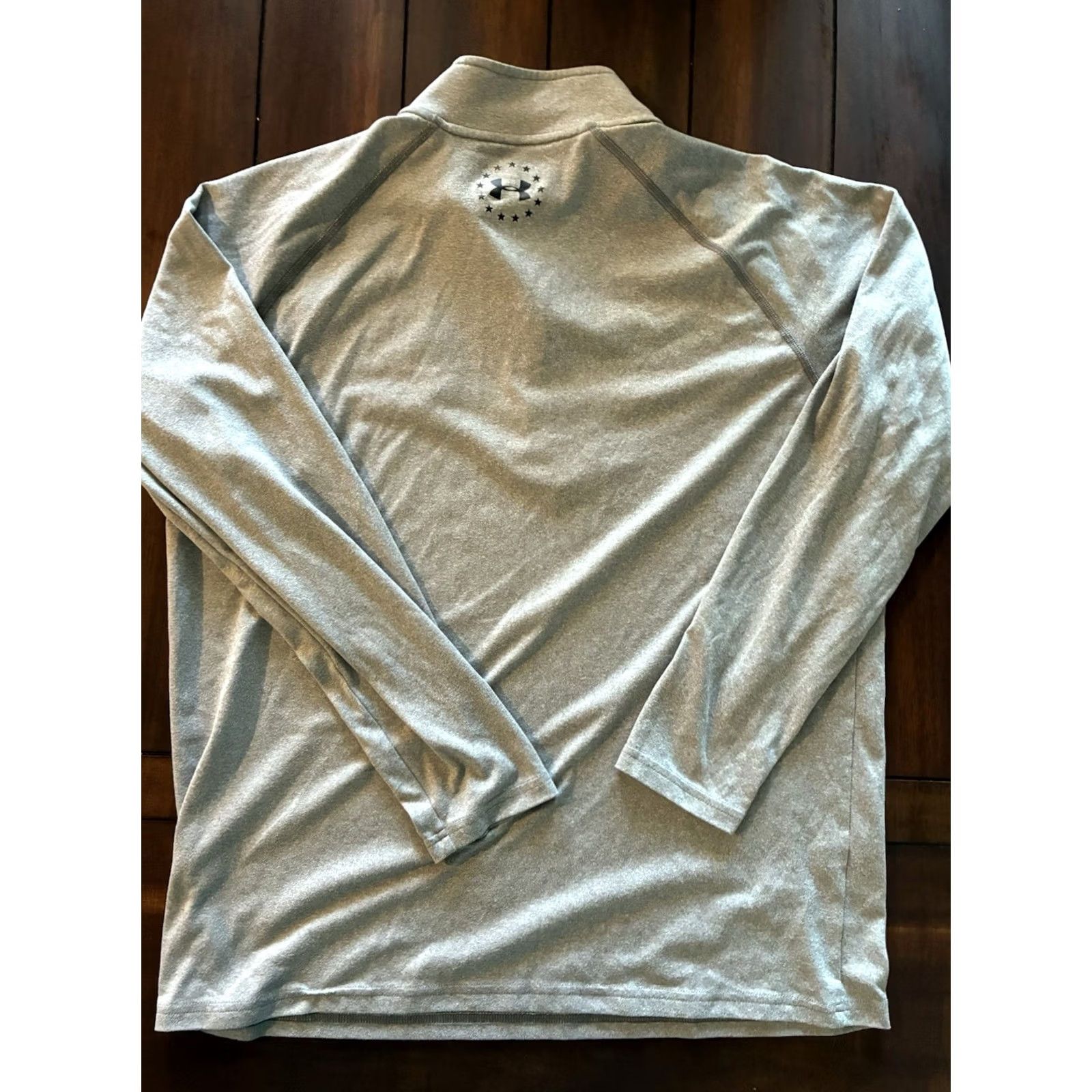 Under Armour Under Armour Wounded Warrior Project Gray Long Sleeve 1/4 Zip Shirt M Mens Regular Size US M / EU 48-50 / 2 - 6 Thumbnail