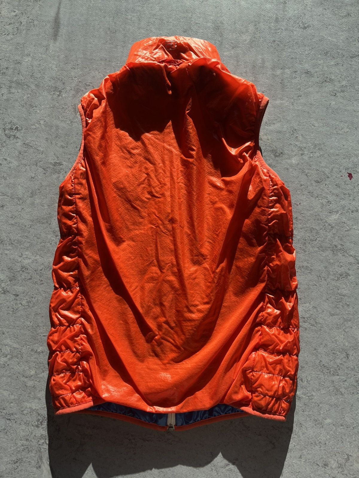 ORTOVOX Ortovox Swisswol Inside Blue/ Orange Men's Full Zip Vest Size US S / EU 44-46 / 1 - 8 Thumbnail
