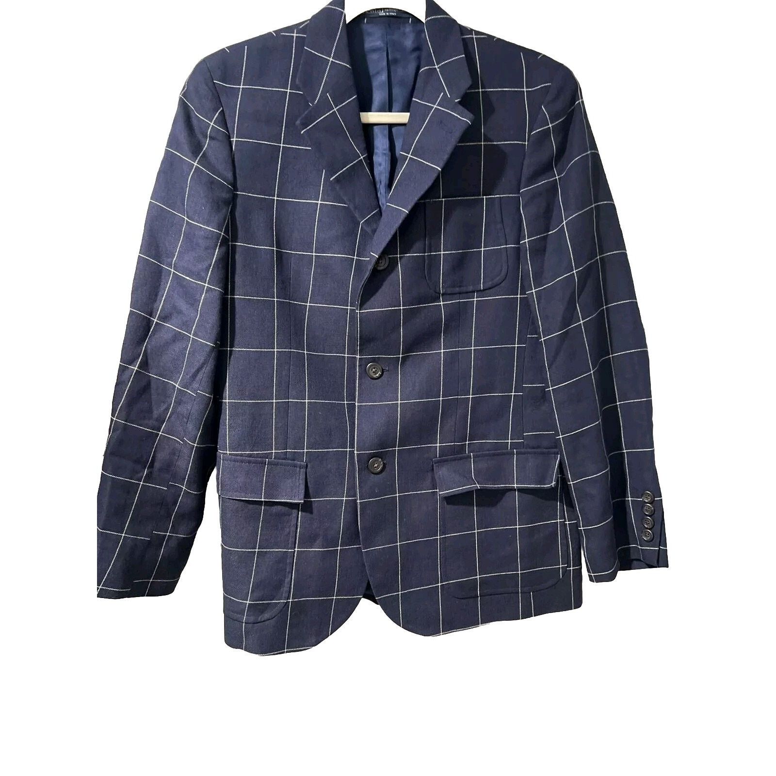 Polo Ralph Lauren POLO Ralph Laure Men Made in Italy Line Wool Size 18 A001600 Size US XL / EU 56 / 4 - 1 Thumbnail