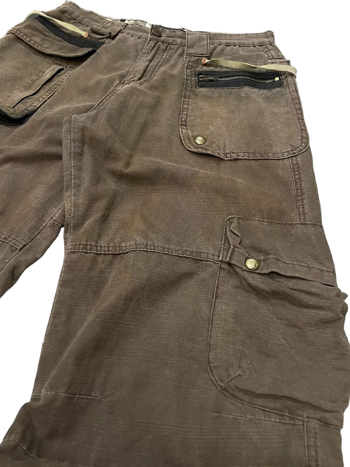 Designer × Junya Watanabe Dolce & Gabanna Style Cargo Baggy Large MultiPocket Pants Size US 32 / EU 48 - 10 Thumbnail