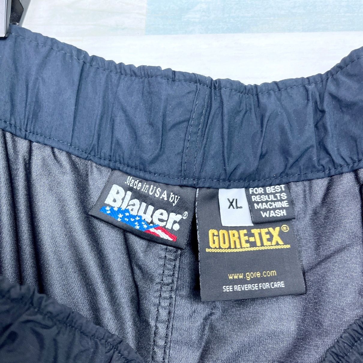 Other Blauer Gore-Tex All Weather Pants Black Waterproof Mens XL Size US 40 / EU 56 - 7 Thumbnail