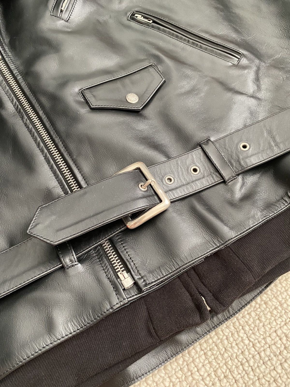 R13 OVERSIZED MOTO VEST WITH HOOD Size US S / EU 44-46 / 1 - 7 Thumbnail