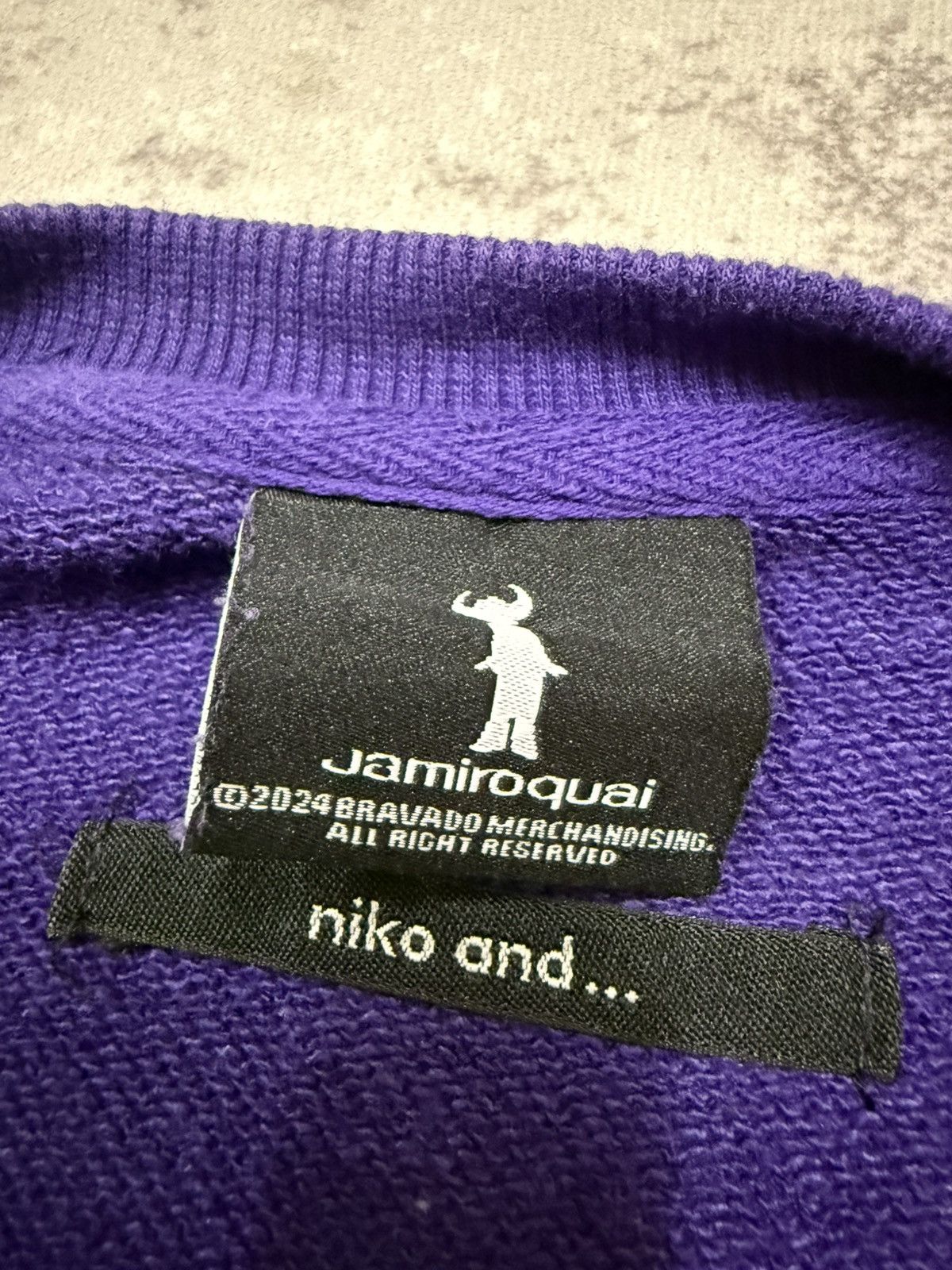 Japanese Brand Niko and x Jamiroquai frill pullover crop sweatshirt Size L / US 10 / IT 46 - 7 Thumbnail