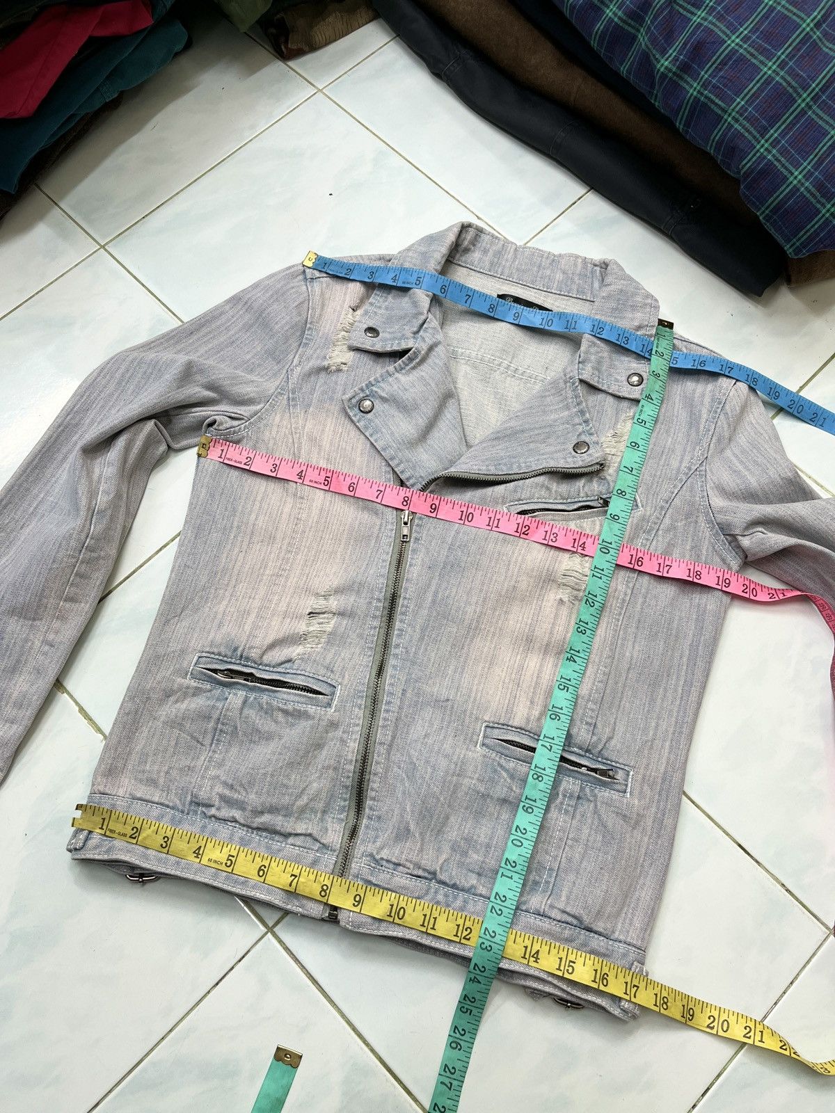 Japanese Brand × Seditionaries 🔥🔥🔥ARCHIVE BERNINGS SHO JAPANESE DENIM JACKET Size S / US 4 / IT 40 - 15 Thumbnail