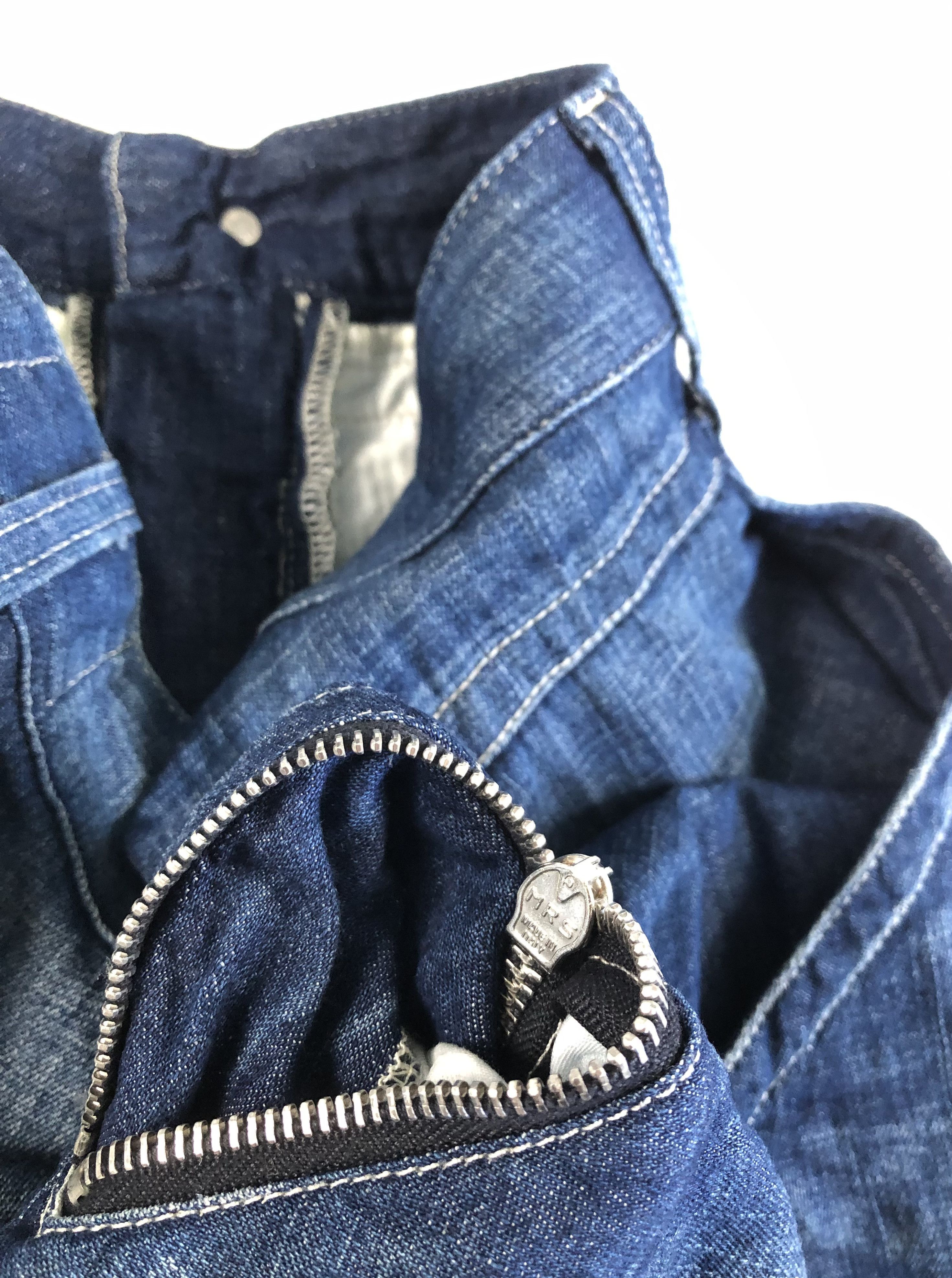Jean Paul Gaultier Jean Paul Gaultier Cotton Linen Denim Pants Size US 34 / EU 50 - 13 Thumbnail