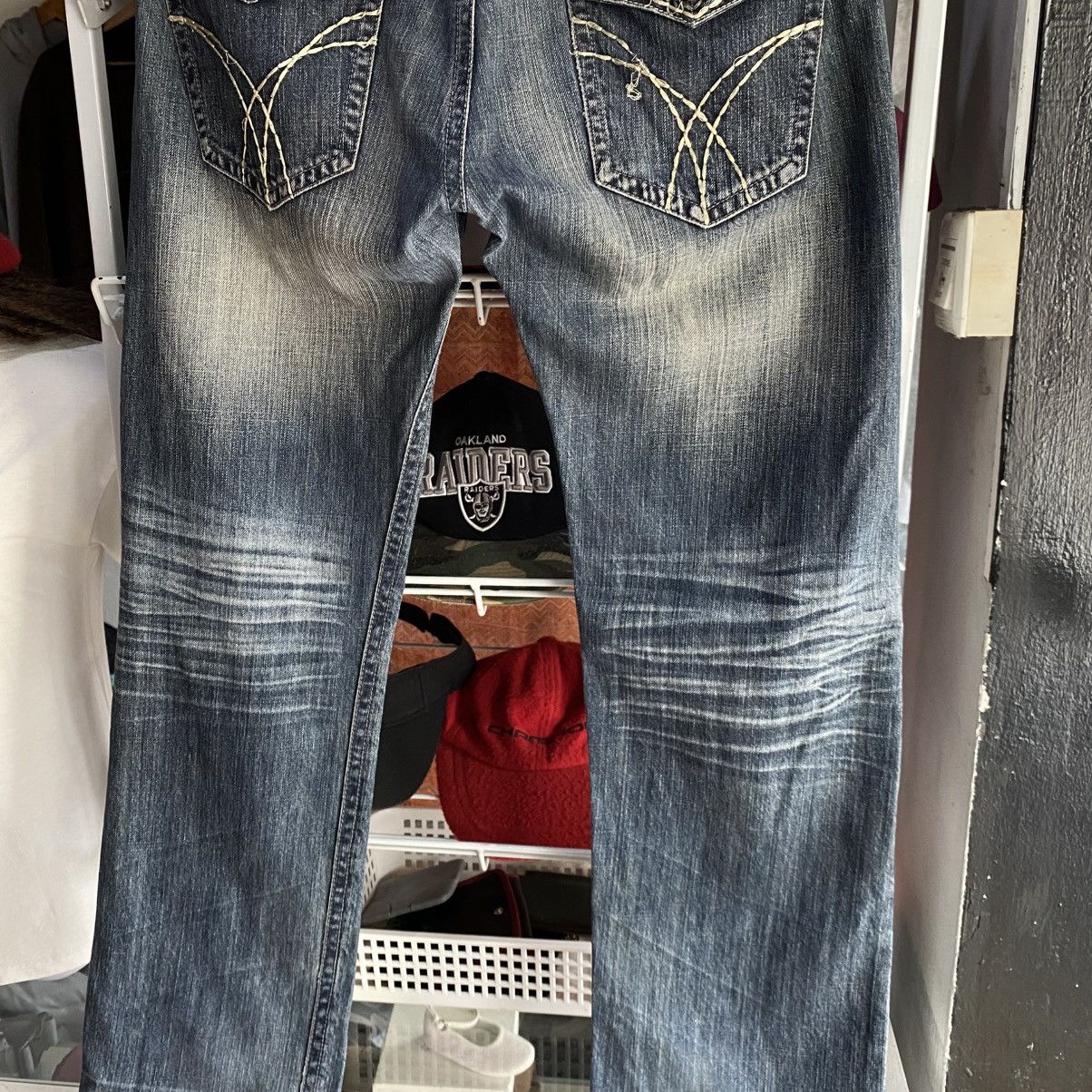 Japanese Brand ORIRIN Thunder Whiskers Jeans Size US 34 / EU 50 - 4 Thumbnail