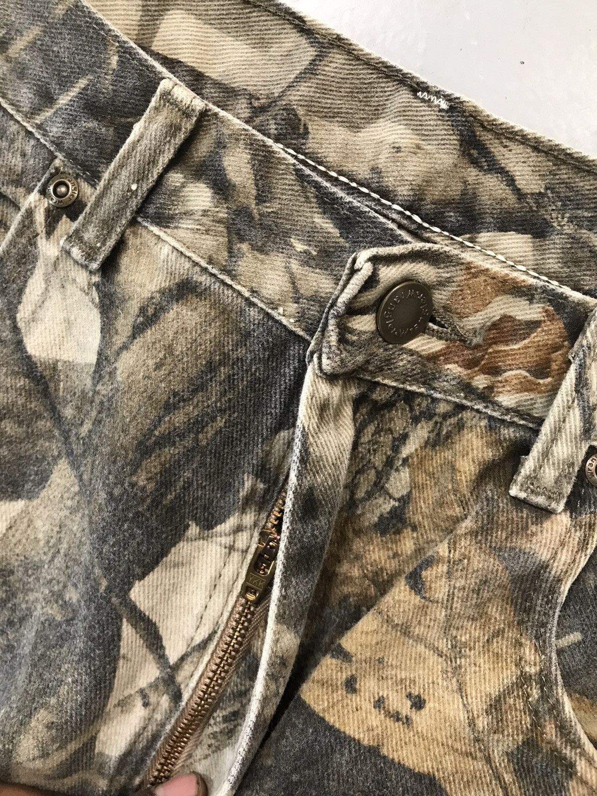 Vintage Rare Vintage wrangler realtree double knee denim Size US 32 / EU 48 - 5 Thumbnail