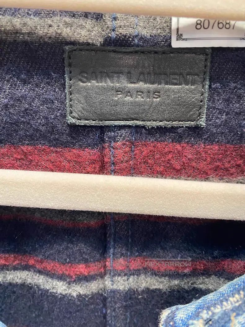 Saint Laurent Paris Saint Laurent Paris Blue denim jacket i Size US S / EU 44-46 / 1 - 5 Thumbnail