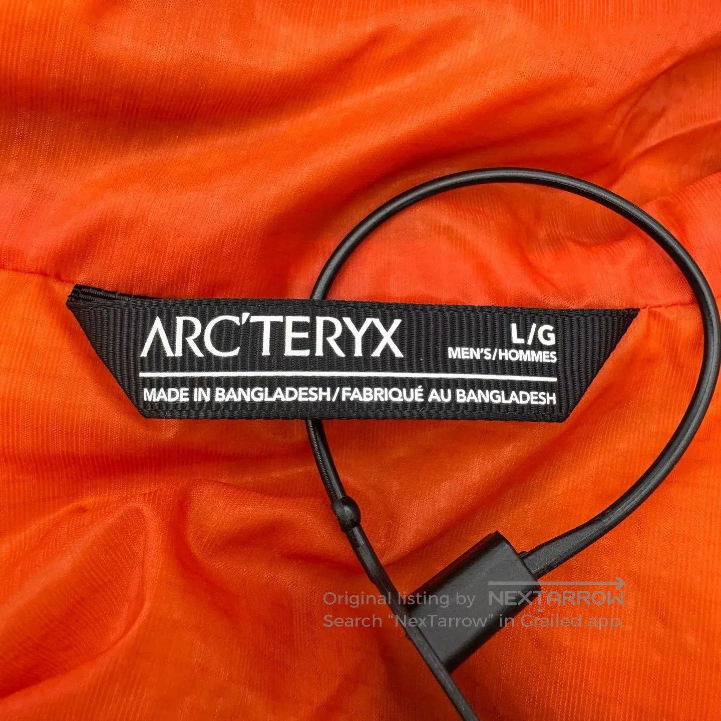 Arc'teryx Arcteryx Nuclei FL Logo Insulated Hooded Down Jacket. Size US L / EU 52-54 / 3 - 4 Thumbnail
