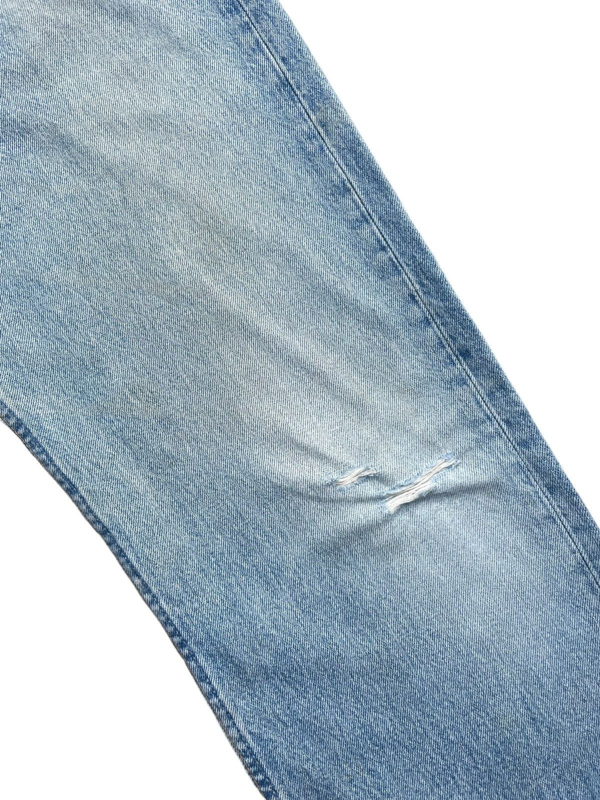 Levi's Vintage 1996 Levis 501 e Usa Irregular Faded Distressed Size US 36 / EU 52 - 3 Thumbnail