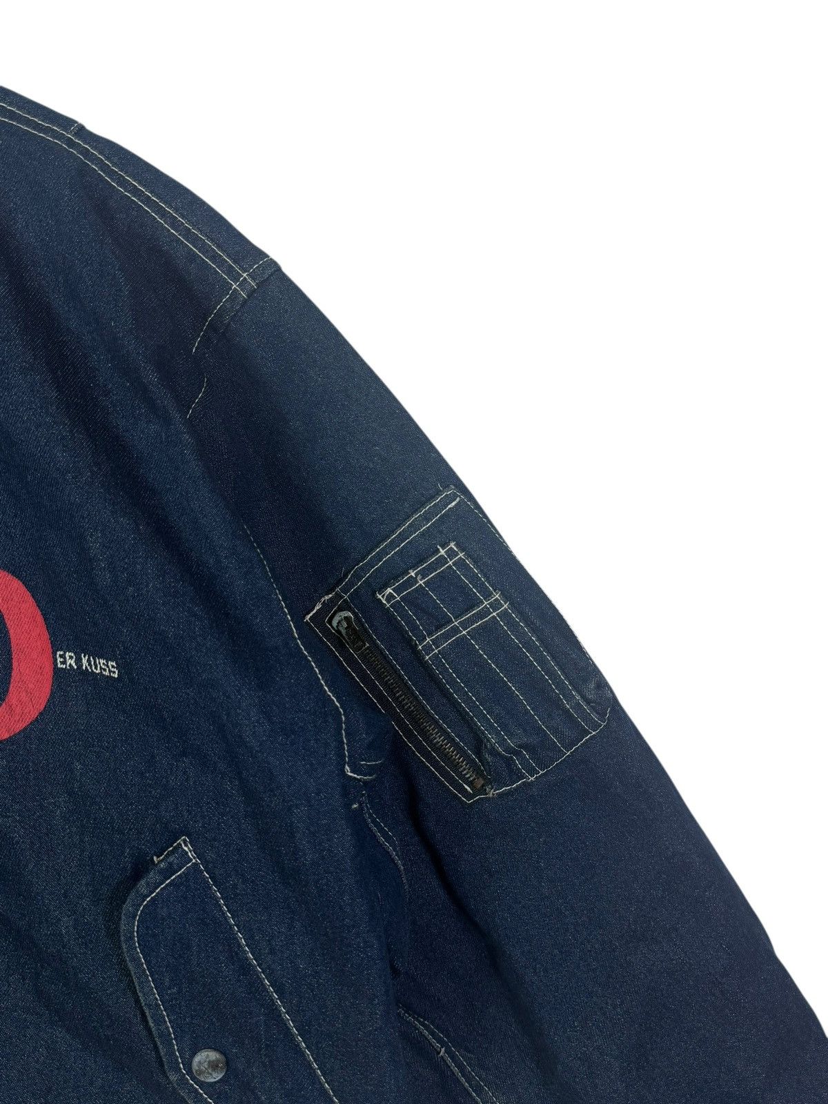 Isamu Katayama Backlash Isamu Katayama Derkuss Denim Varsity Size US XL / EU 56 / 4 - 8 Thumbnail