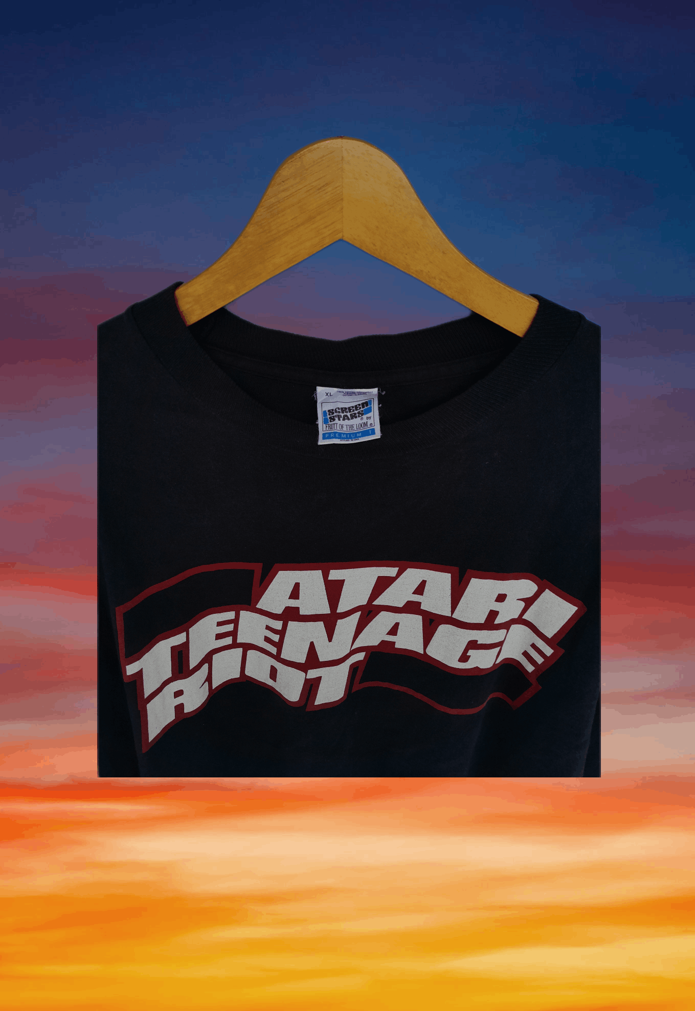 Band Tees Vintage 90s ATARI TEENAGE RIOT Start The Riot! Longsleeve Size US XL / EU 56 / 4 - 5 Thumbnail