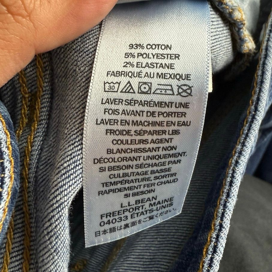 L.L. Bean L.L. Bean Classic Fit Denim Jeans - Women's Size 10 Size 32" / US 10 / IT 46 - 6 Thumbnail