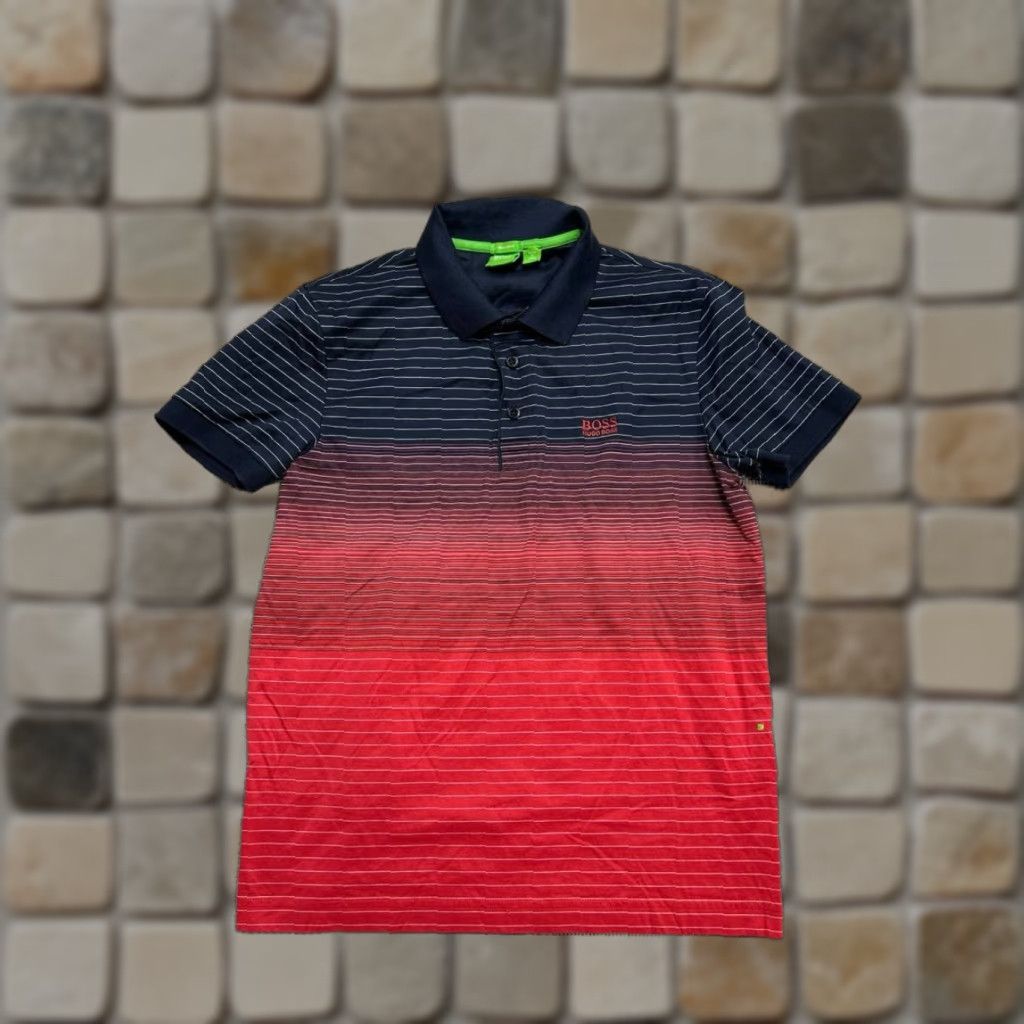 Hugo Boss Hugo Boss Polo Shirt Mens Small Red Blue Golf Polo Shirt Mens Small Blue Hugo Boss Golf Shirt Size US S / EU 44-46 / 1 - 1 Thumbnail
