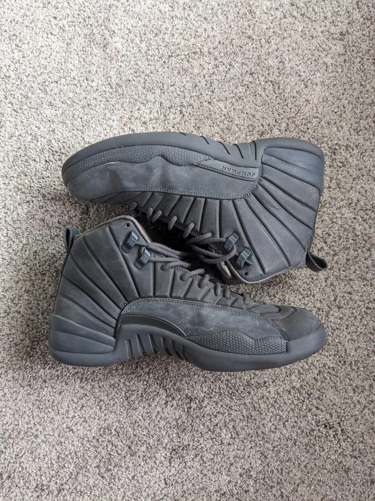 Jordan Brand 2015 Nike Air Jordan 12 Retro x PSNY Dark Grey 130690-003 Size US 10.5 / EU 43-44 - 2 Thumbnail