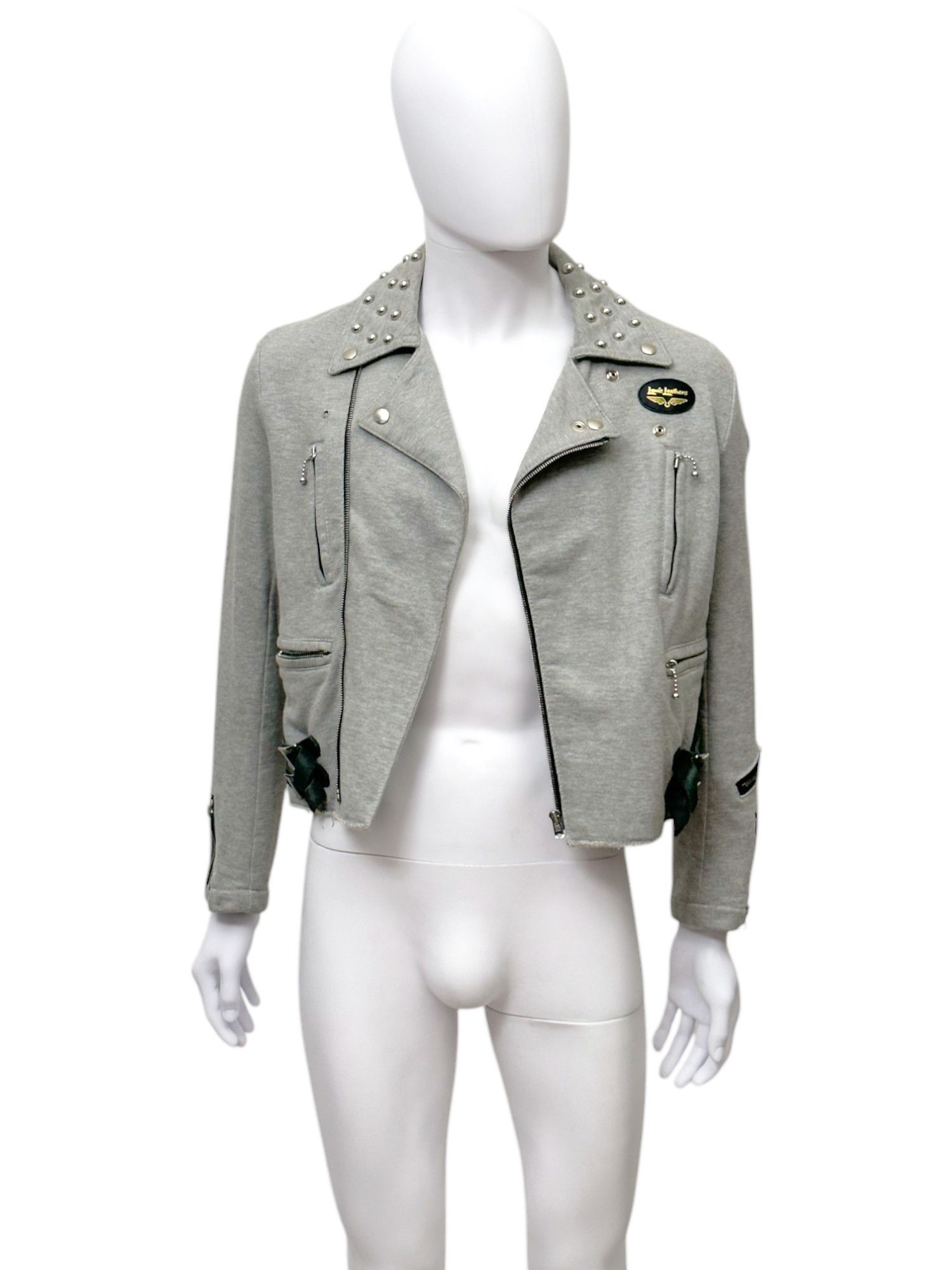 Junya Watanabe Junya Watanabe S/S 2007 Studded Grey Aviator Cotton Jacket Size US M / EU 48-50 / 2 - 1 Thumbnail
