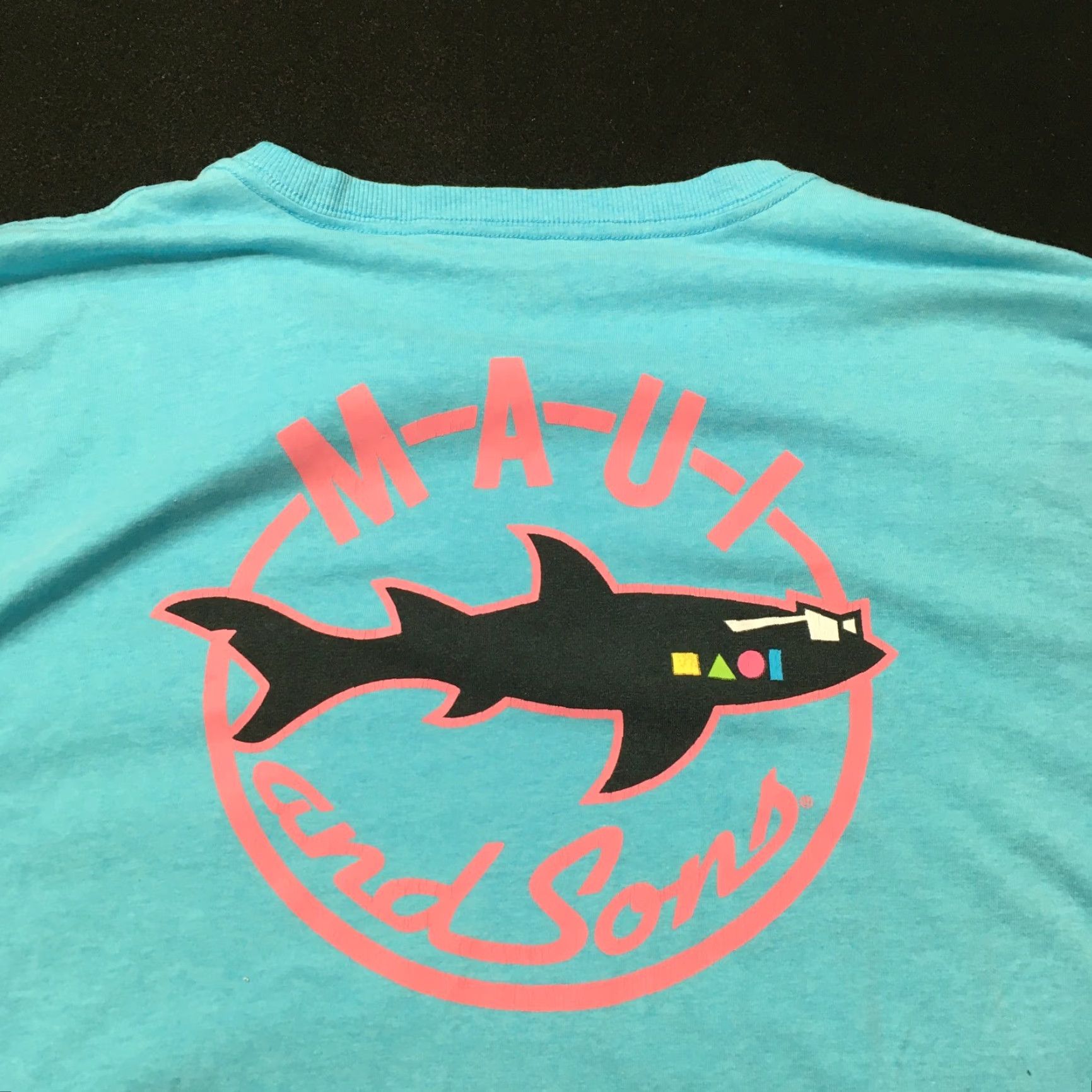 Vintage Maui and Sons T-Shirt Long Sleeve Blue Size L Mens Size US L / EU 52-54 / 3 - 7 Thumbnail