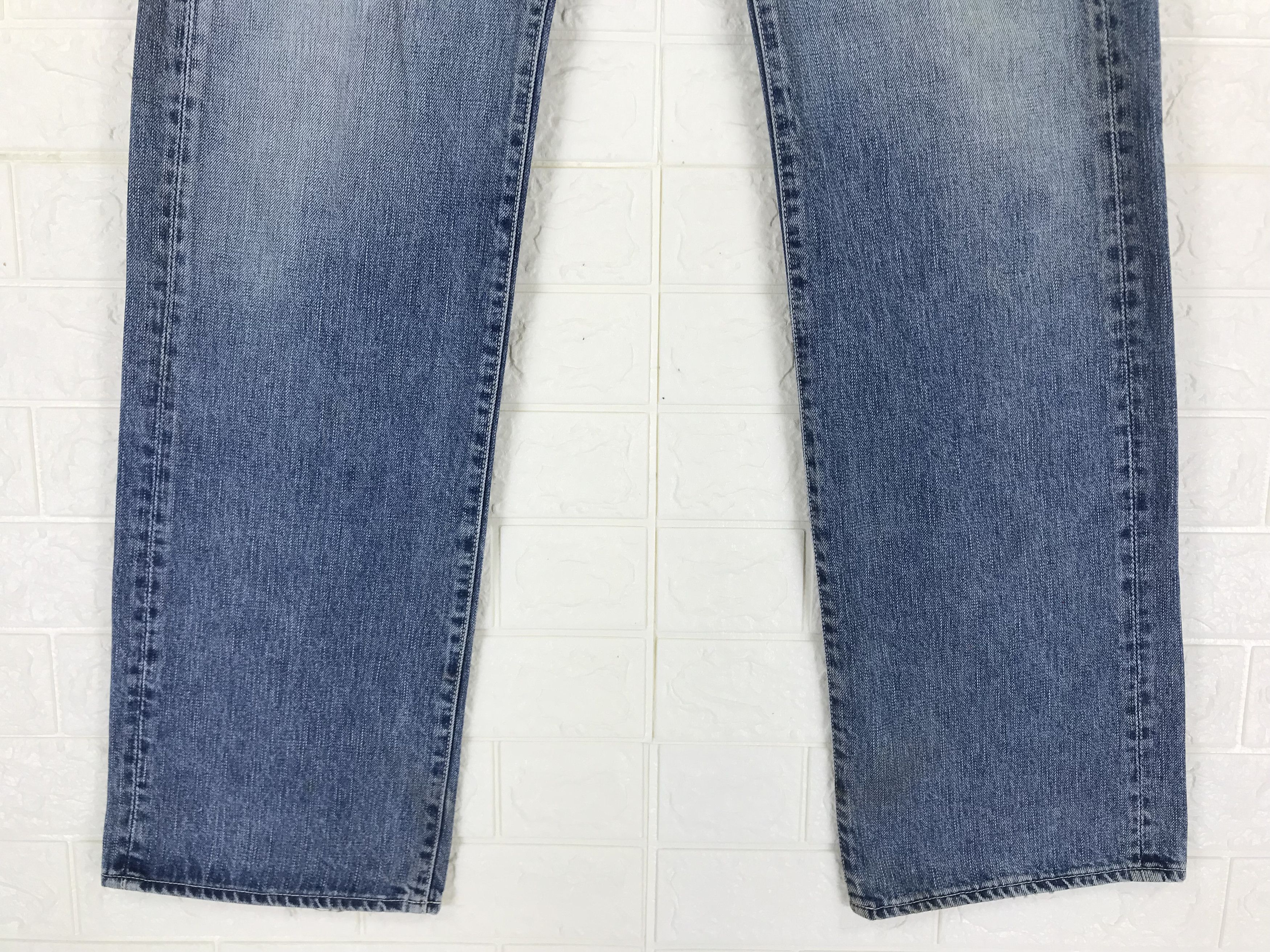 45rpm Vintage 45rpm by Kapital Kiro Hirata Blue Washed Jeans Size US 31 - 4 Thumbnail