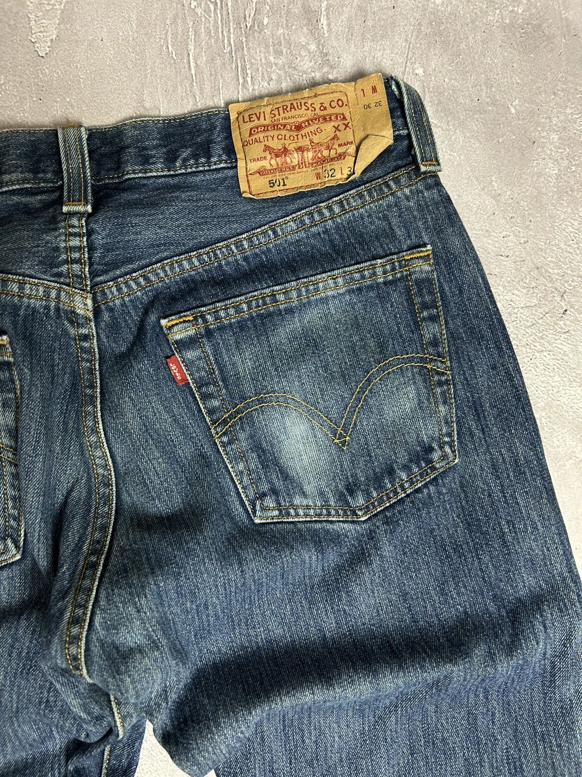 Levi's × Levi's Vintage Clothing × Vintage y2k Levis 501 Red Tab Jeans Vintage sz 32x30 90s RARE Size US 32 / EU 48 - 12 Thumbnail