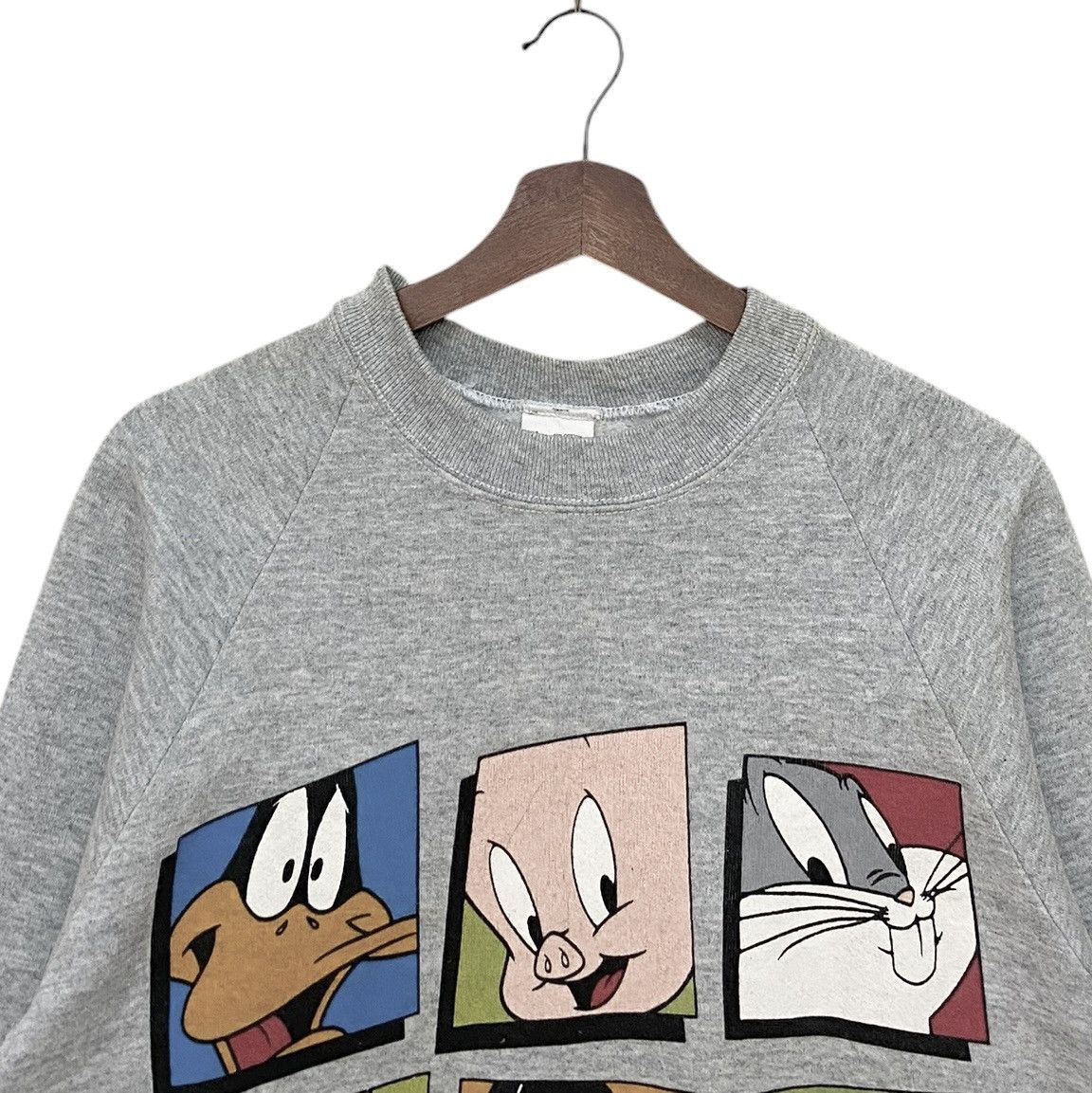 Vintage Vintage Cartoon Looney Tunes Sweatshirt 1990s Size US M / EU 48-50 / 2 - 7 Thumbnail